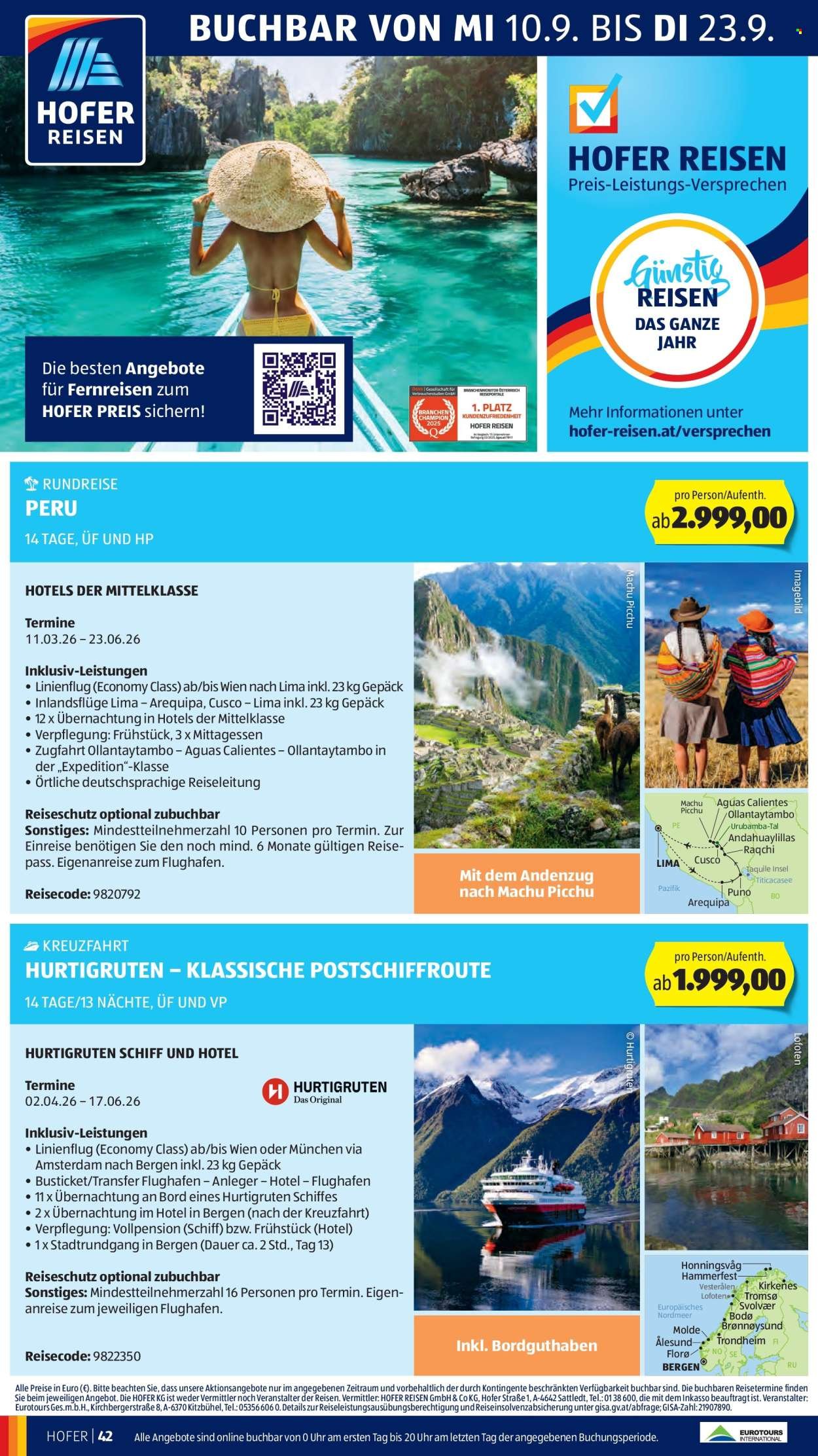 HOFER Flugblatt - Ab Freitag, 12.9.2025 (2025-09-12 - 2025-09-18)