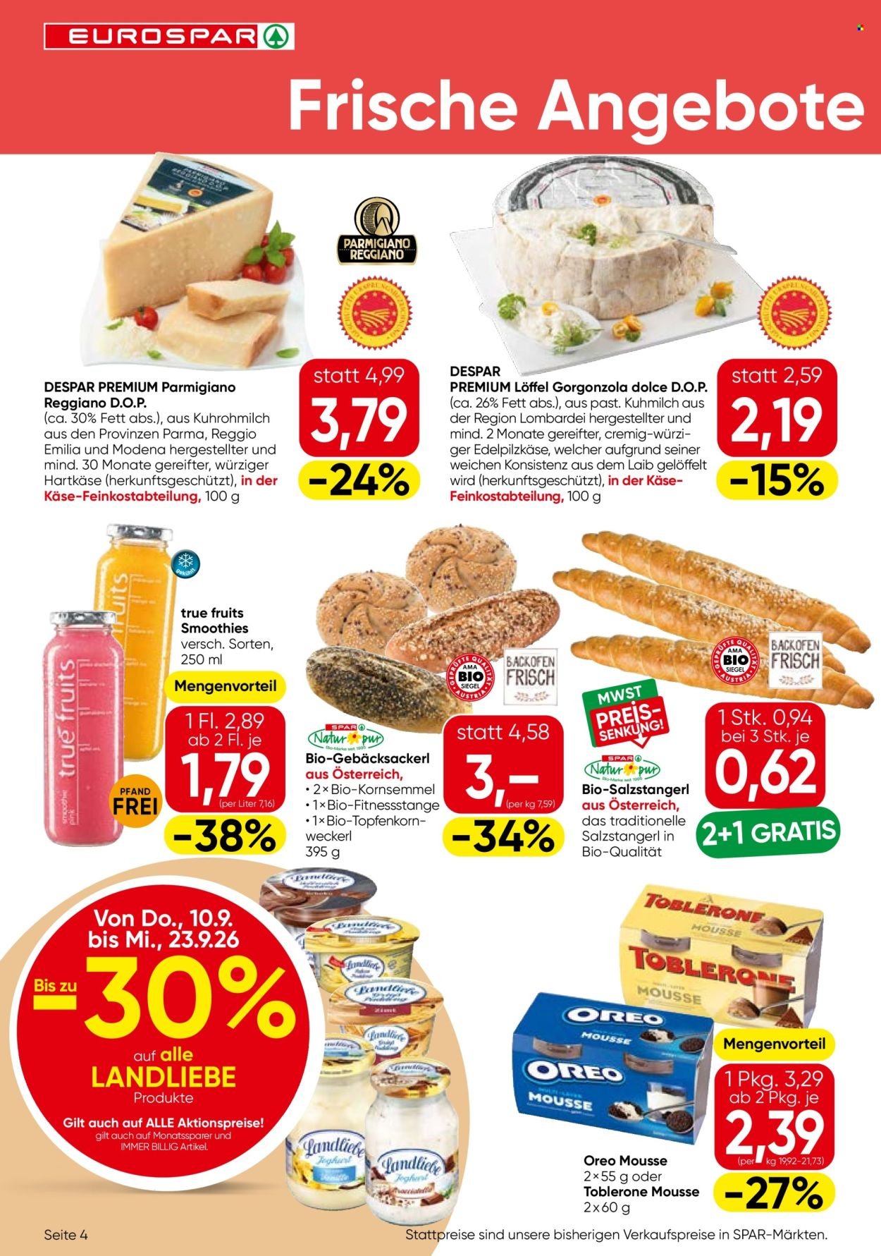 EUROSPAR Flugblatt - Ab Donnerstag, 10.9.2026