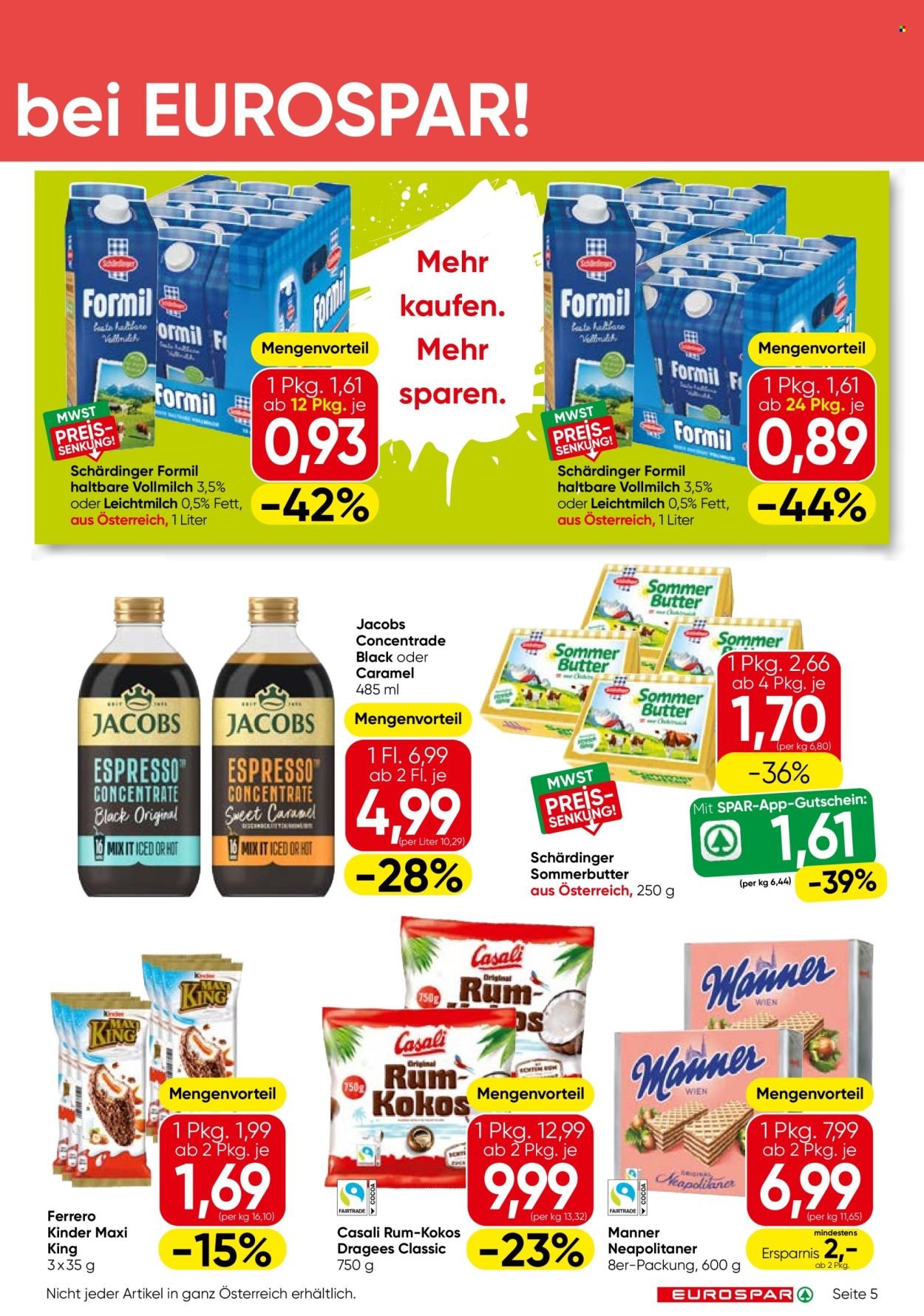 EUROSPAR Flugblatt - Ab Donnerstag, 10.9.2026