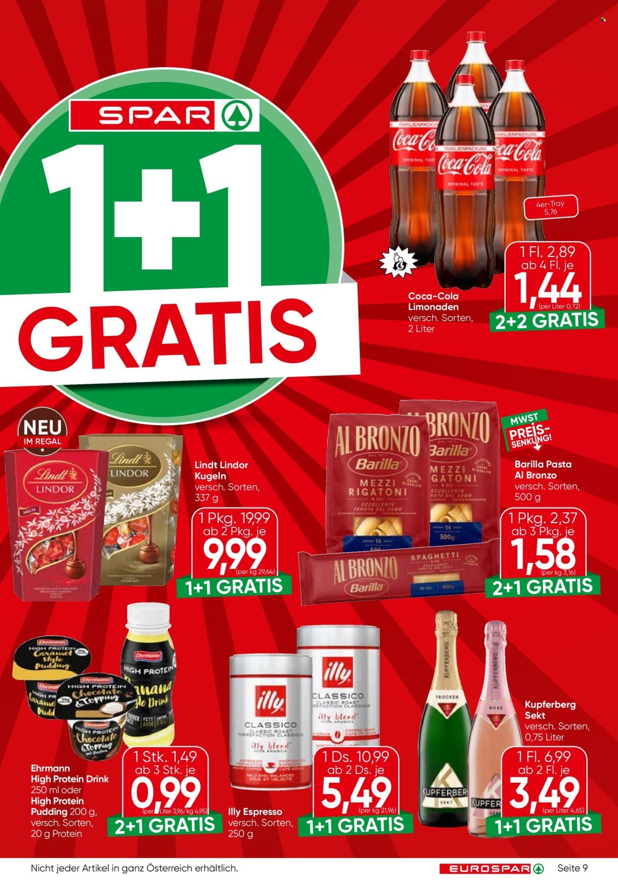 EUROSPAR Flugblatt - Ab Donnerstag, 10.9.2026