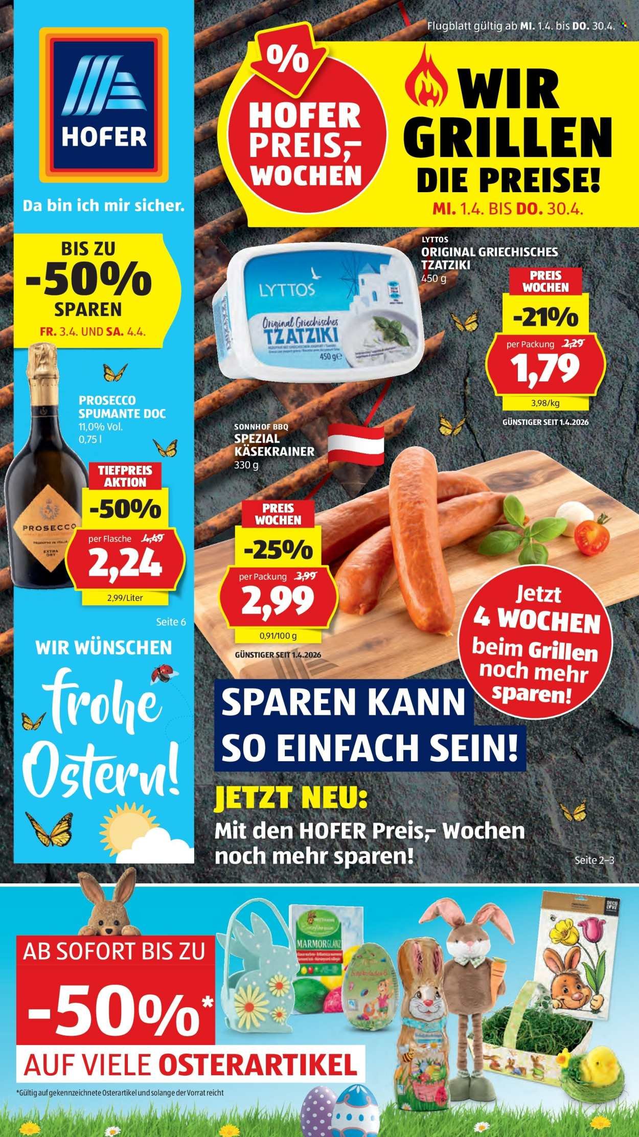 HOFER Flugblatt - Ab Mittwoch, 1.4.2026 (2026-04-01 - 2026-04-30) | 1