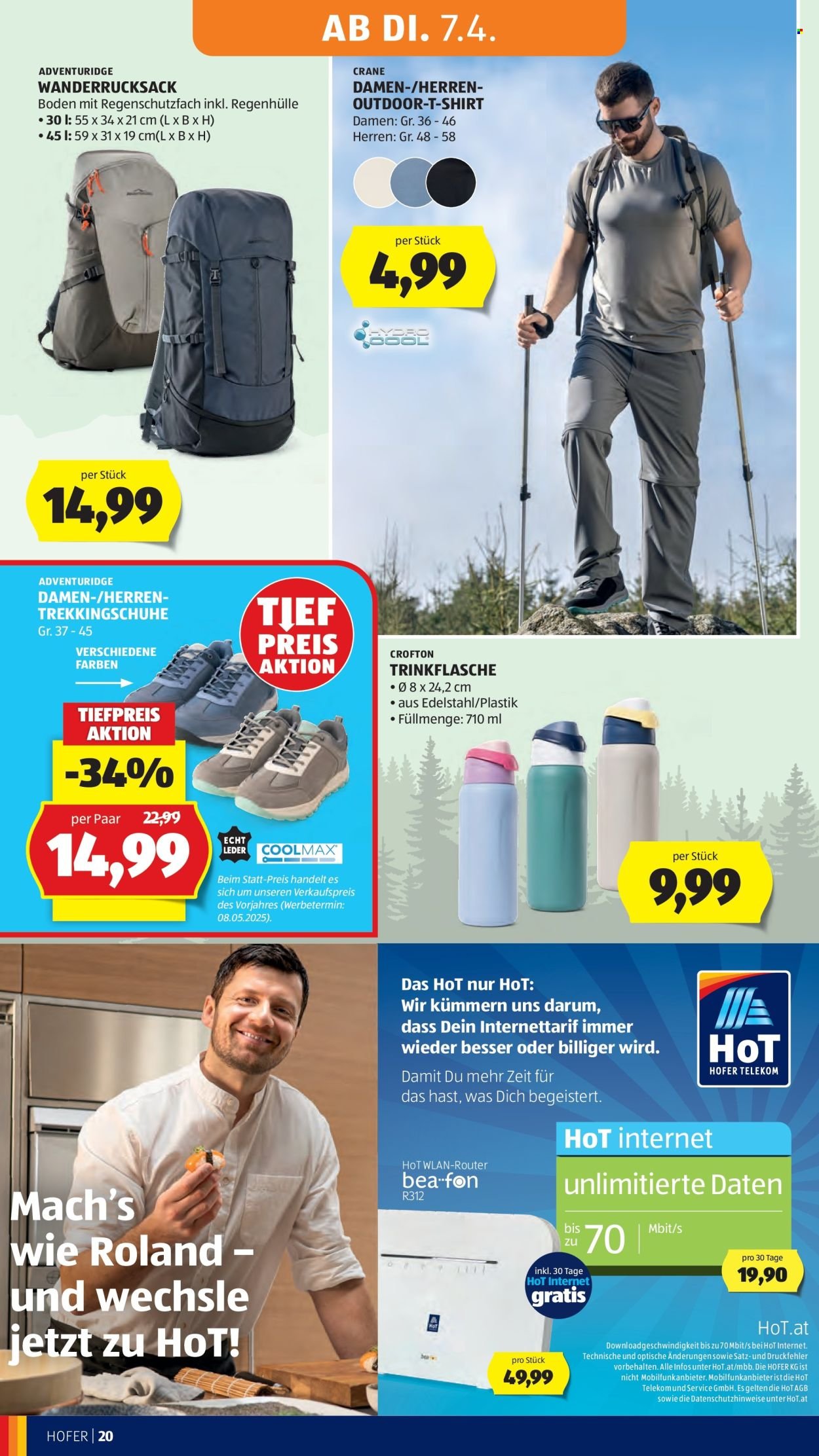 HOFER Flugblatt - Ab Mittwoch, 1.4.2026