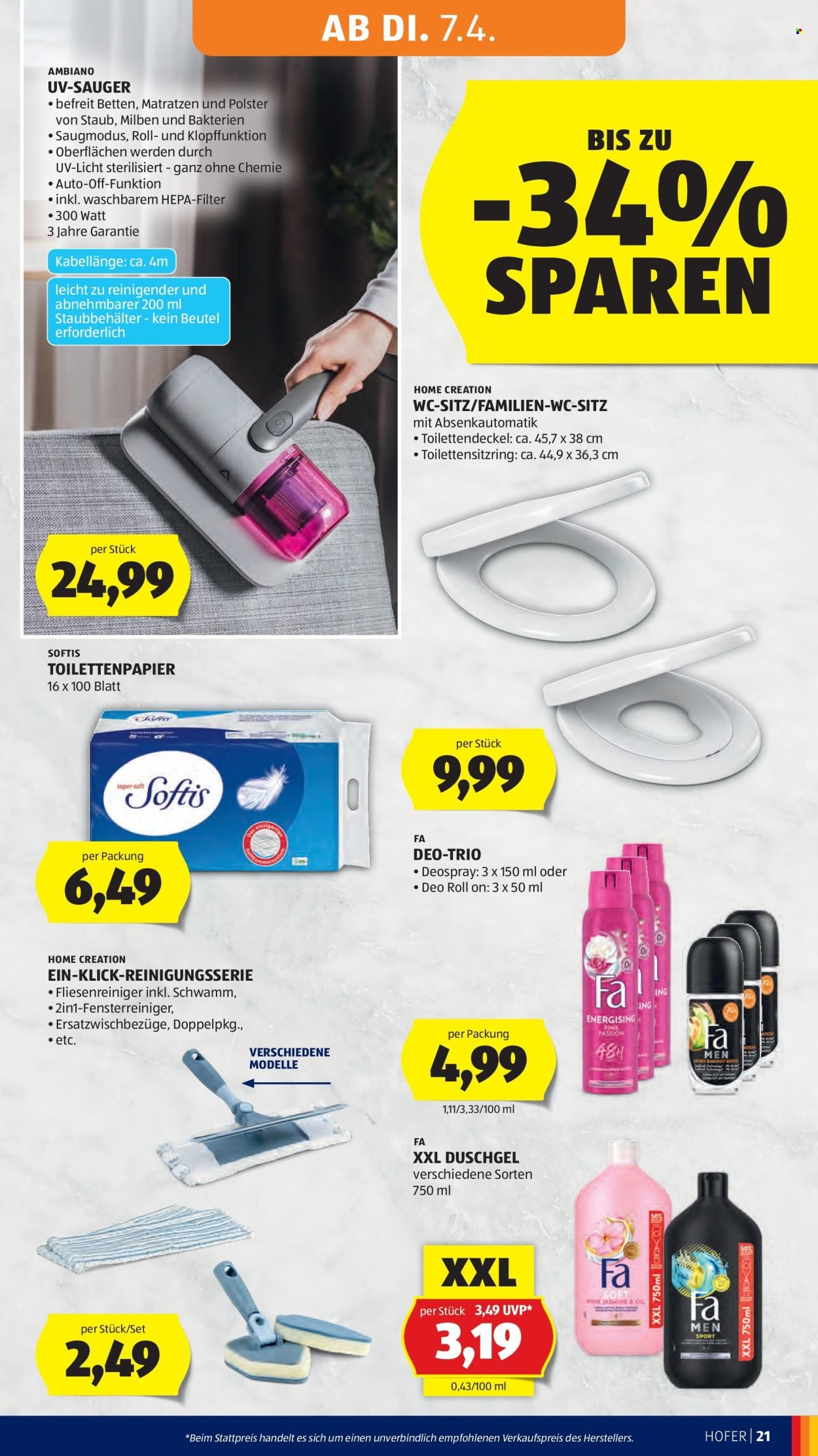 HOFER Flugblatt - Ab Mittwoch, 1.4.2026