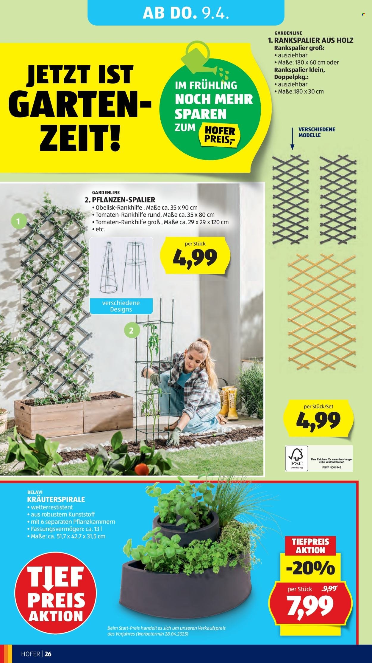 HOFER Flugblatt - Ab Mittwoch, 1.4.2026 (2026-04-01 - 2026-04-30) | 30