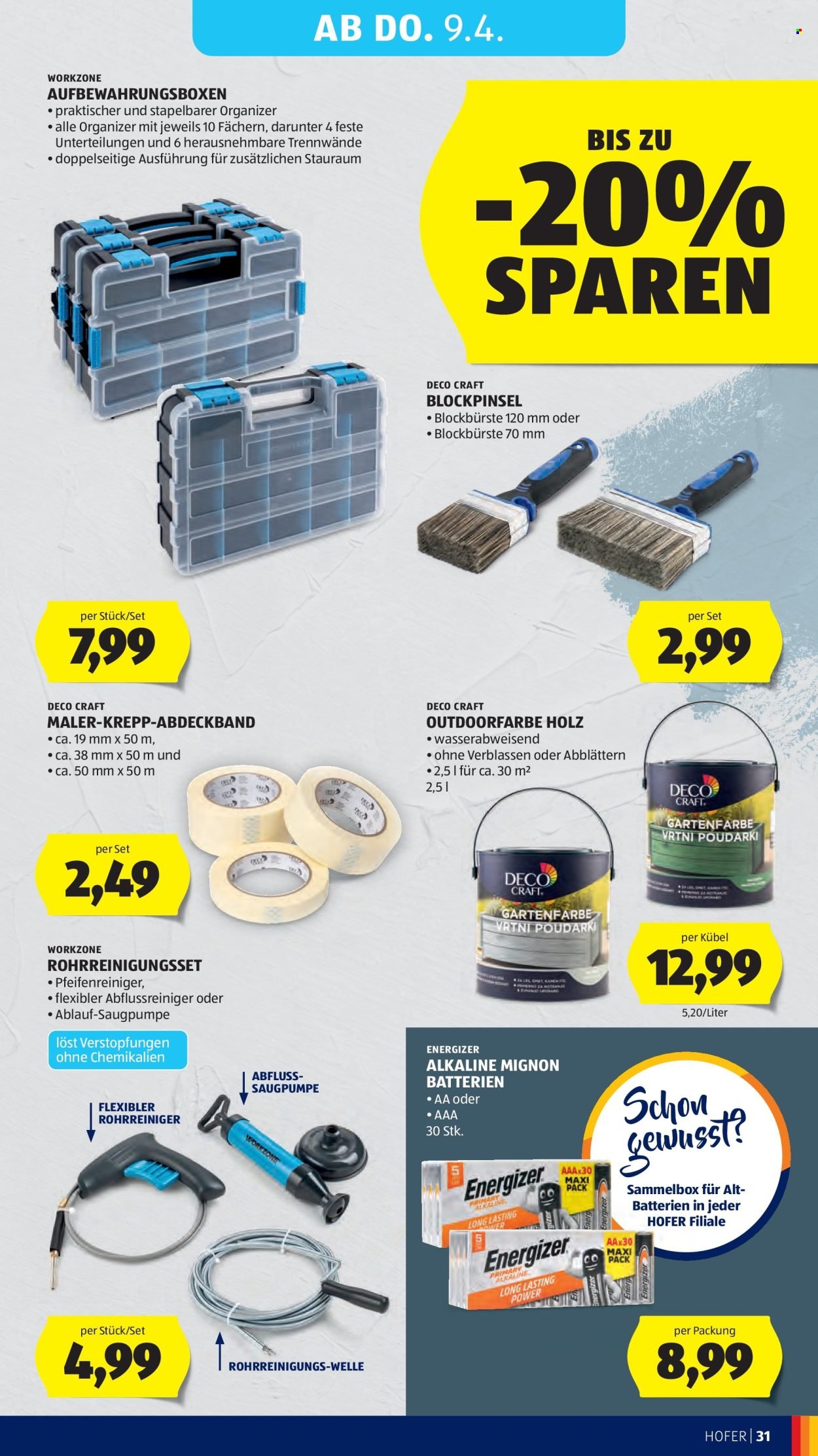 HOFER Flugblatt - Ab Mittwoch, 1.4.2026