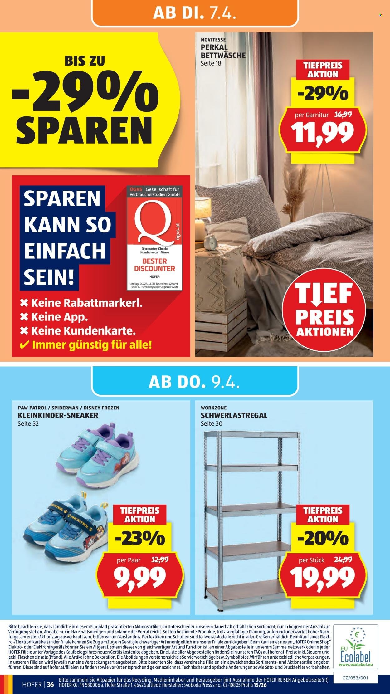 HOFER Flugblatt - Ab Mittwoch, 1.4.2026