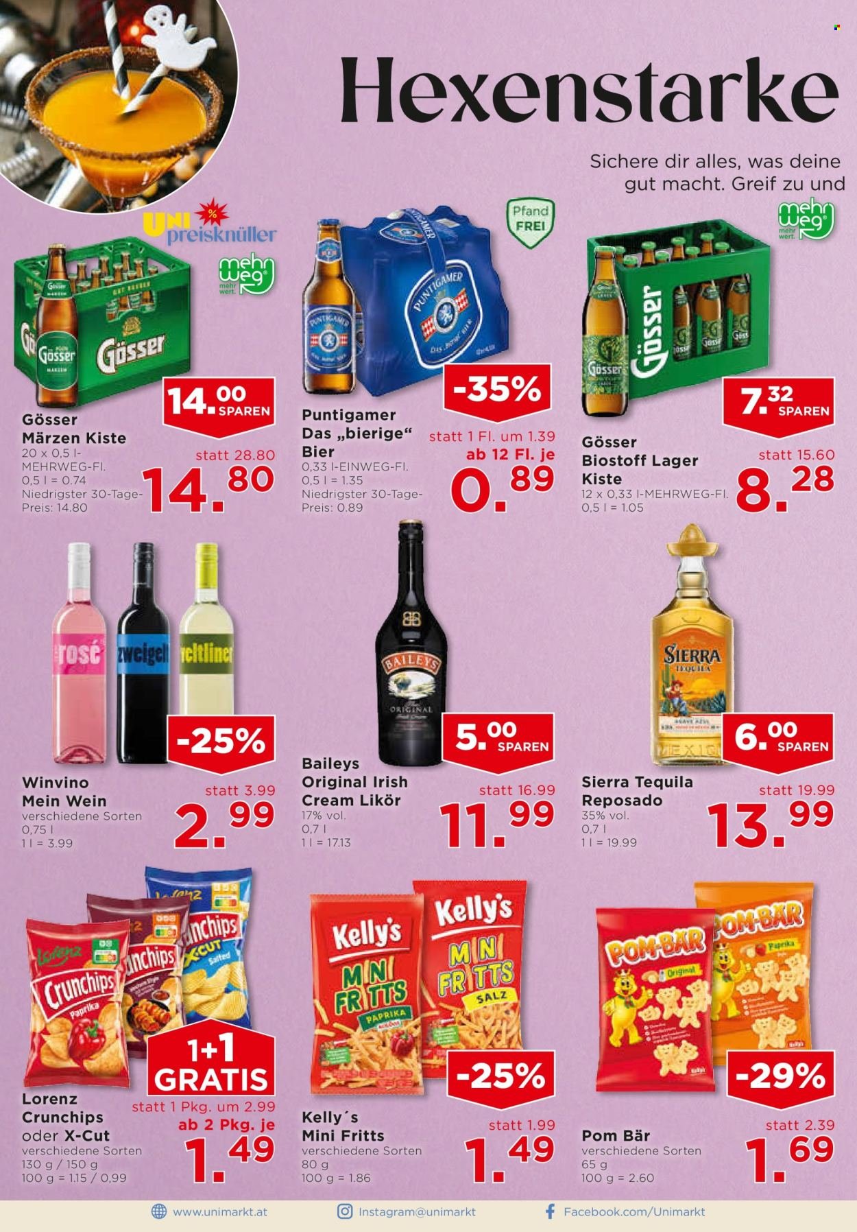 UNIMARKT Flugblatt - Ab Mittwoch, 29.10.2025 (2025-10-29 - 2025-11-04)