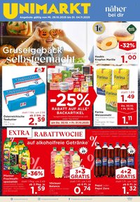 UNIMARKT Flugblatt - Ab Mittwoch, 29.10.2025 (2025-10-29 - 2025-11-04)