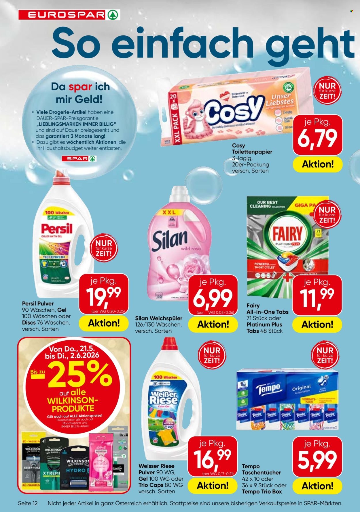EUROSPAR Flugblatt - Ab Donnerstag, 21.5.2026