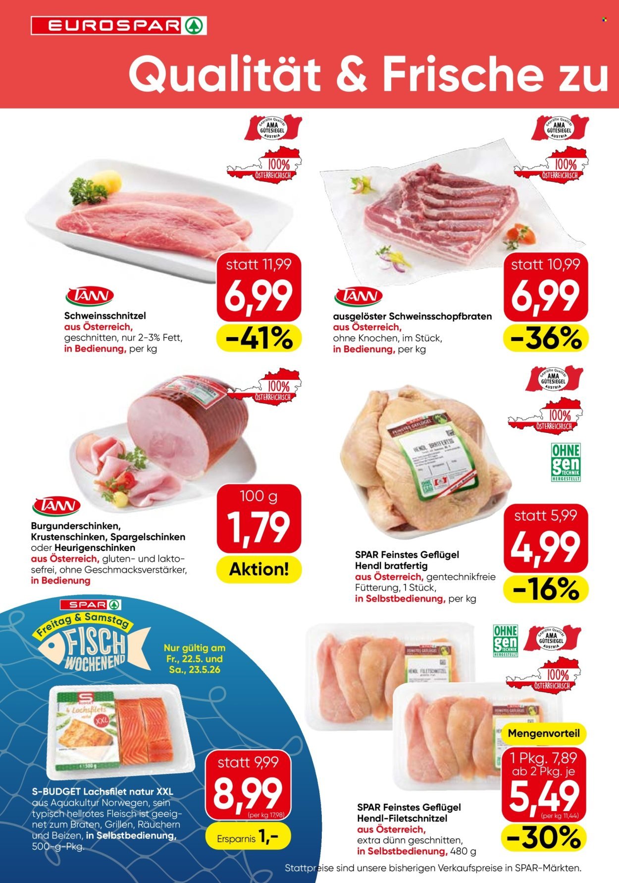 EUROSPAR Flugblatt - Ab Donnerstag, 21.5.2026