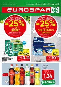 EUROSPAR Flugblatt - Ab Donnerstag, 21.5.2026