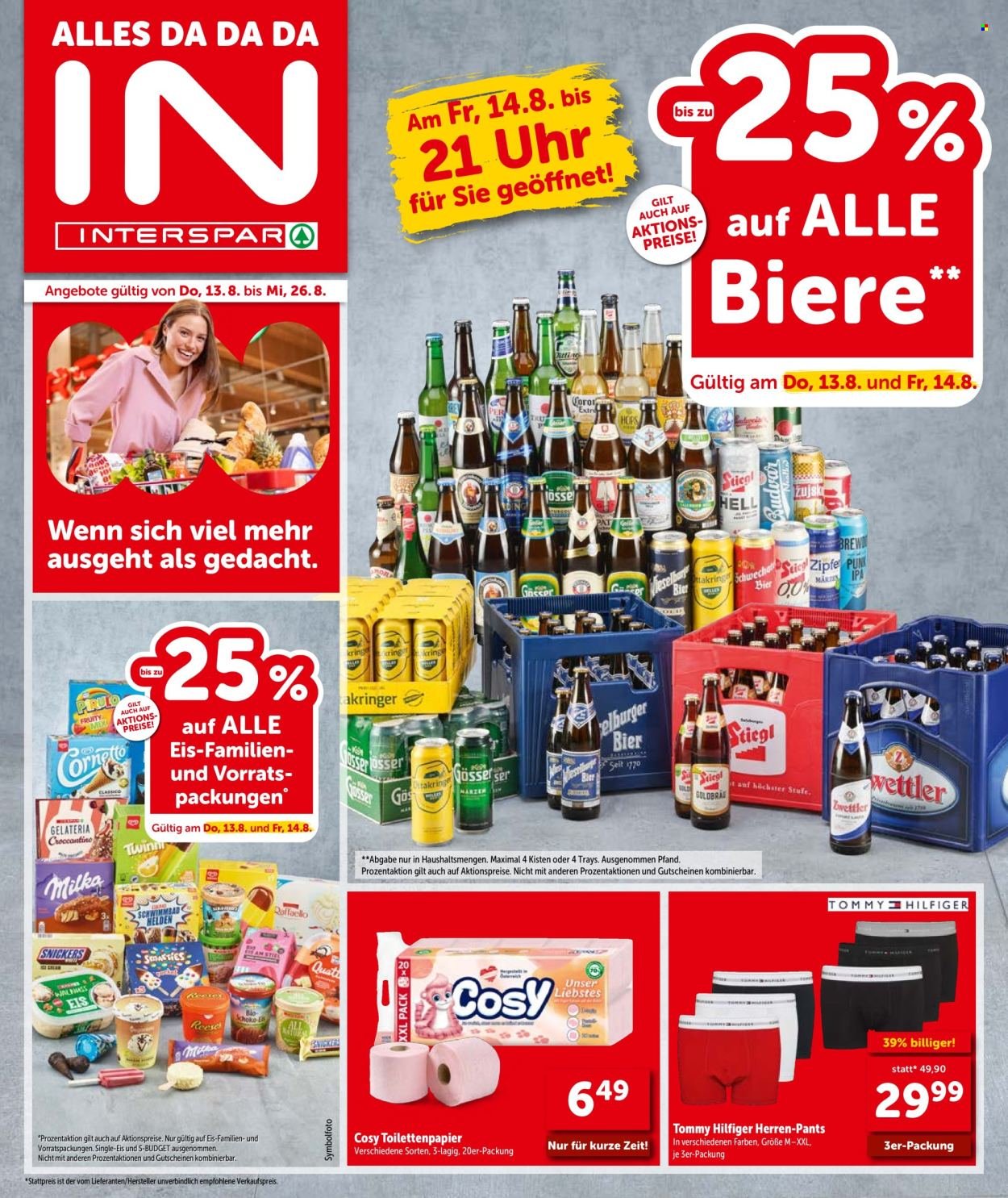 INTERSPAR Flugblatt - Ab Donnerstag, 13.8.2026
