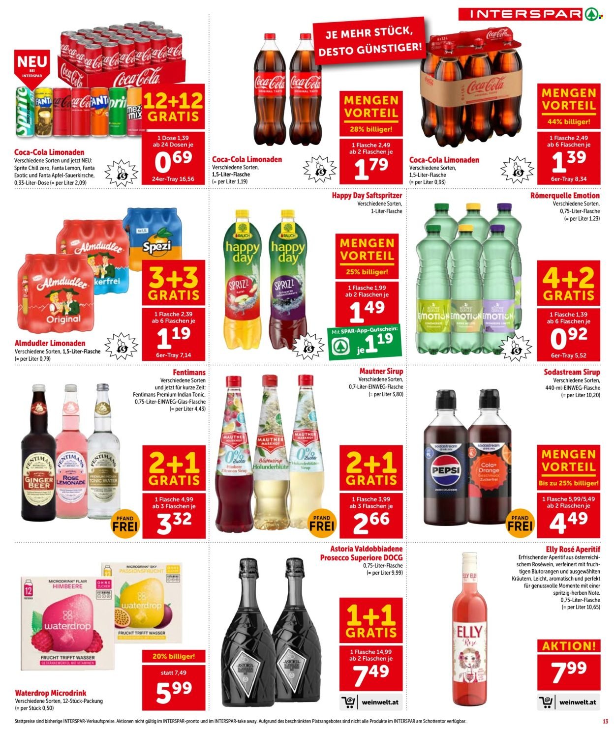 INTERSPAR Flugblatt - Ab Donnerstag, 13.8.2026