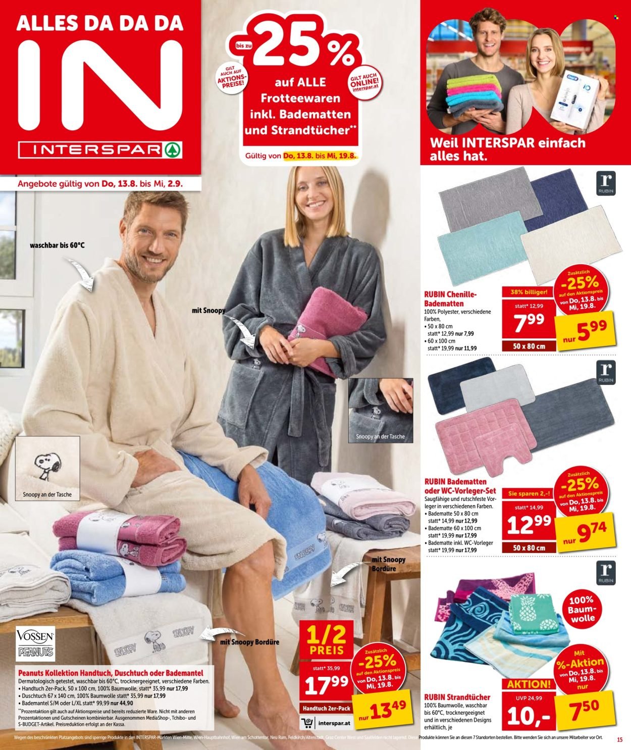 INTERSPAR Flugblatt - Ab Donnerstag, 13.8.2026