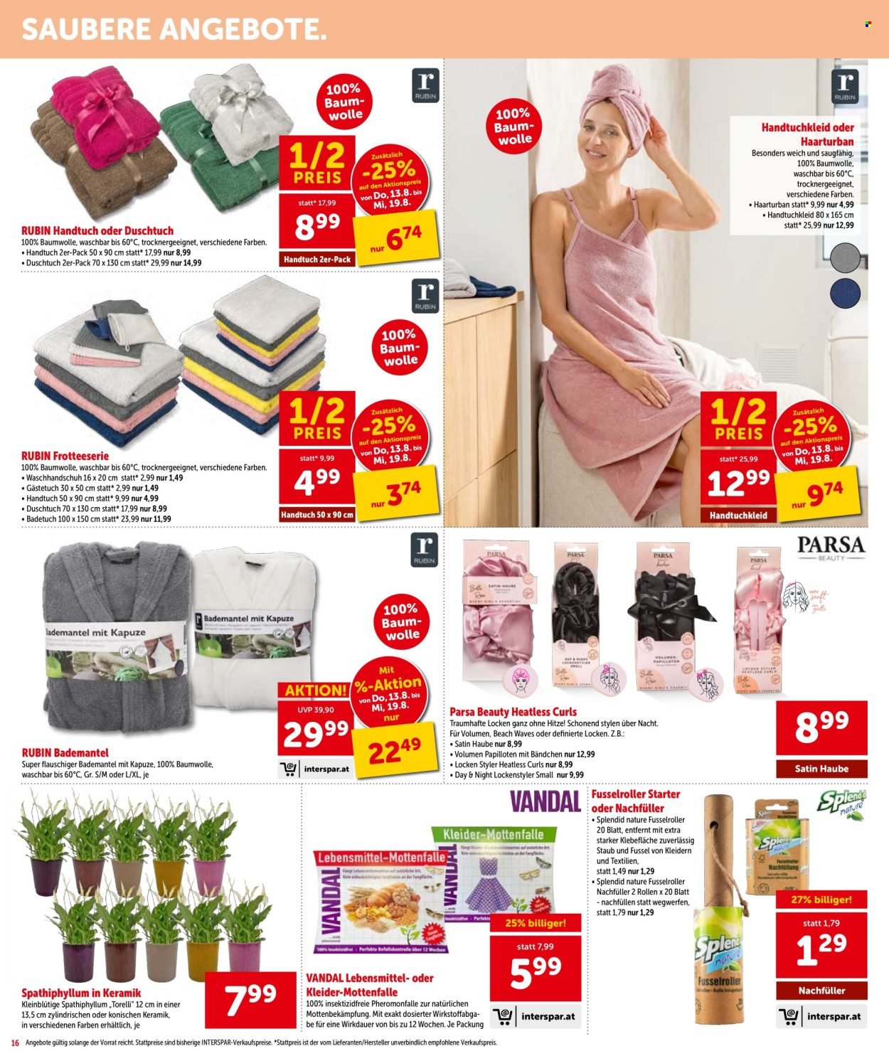 INTERSPAR Flugblatt - Ab Donnerstag, 13.8.2026