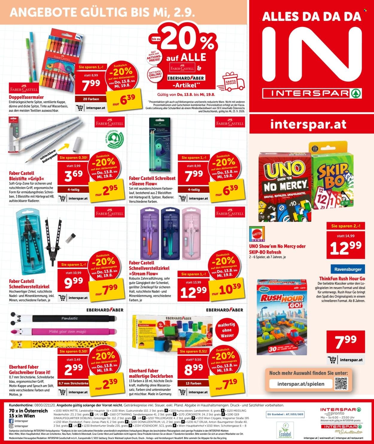 INTERSPAR Flugblatt - Ab Donnerstag, 13.8.2026