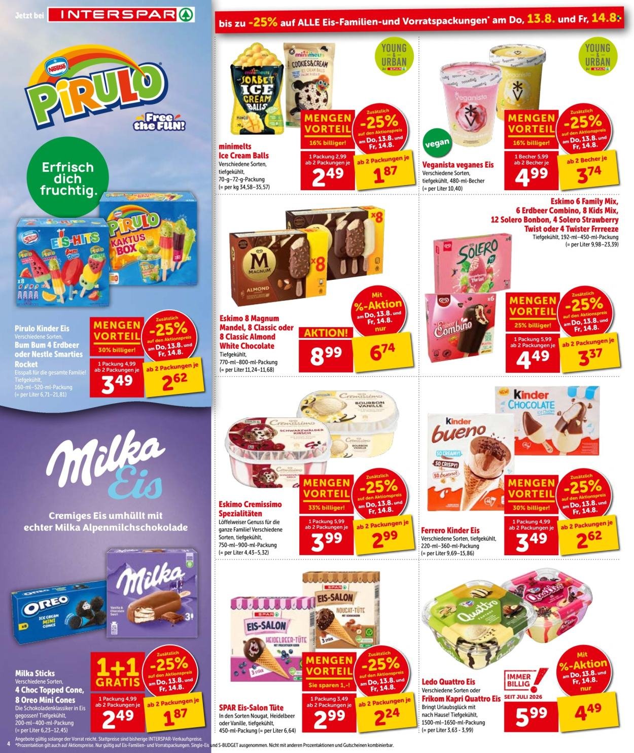 INTERSPAR Flugblatt - Ab Donnerstag, 13.8.2026