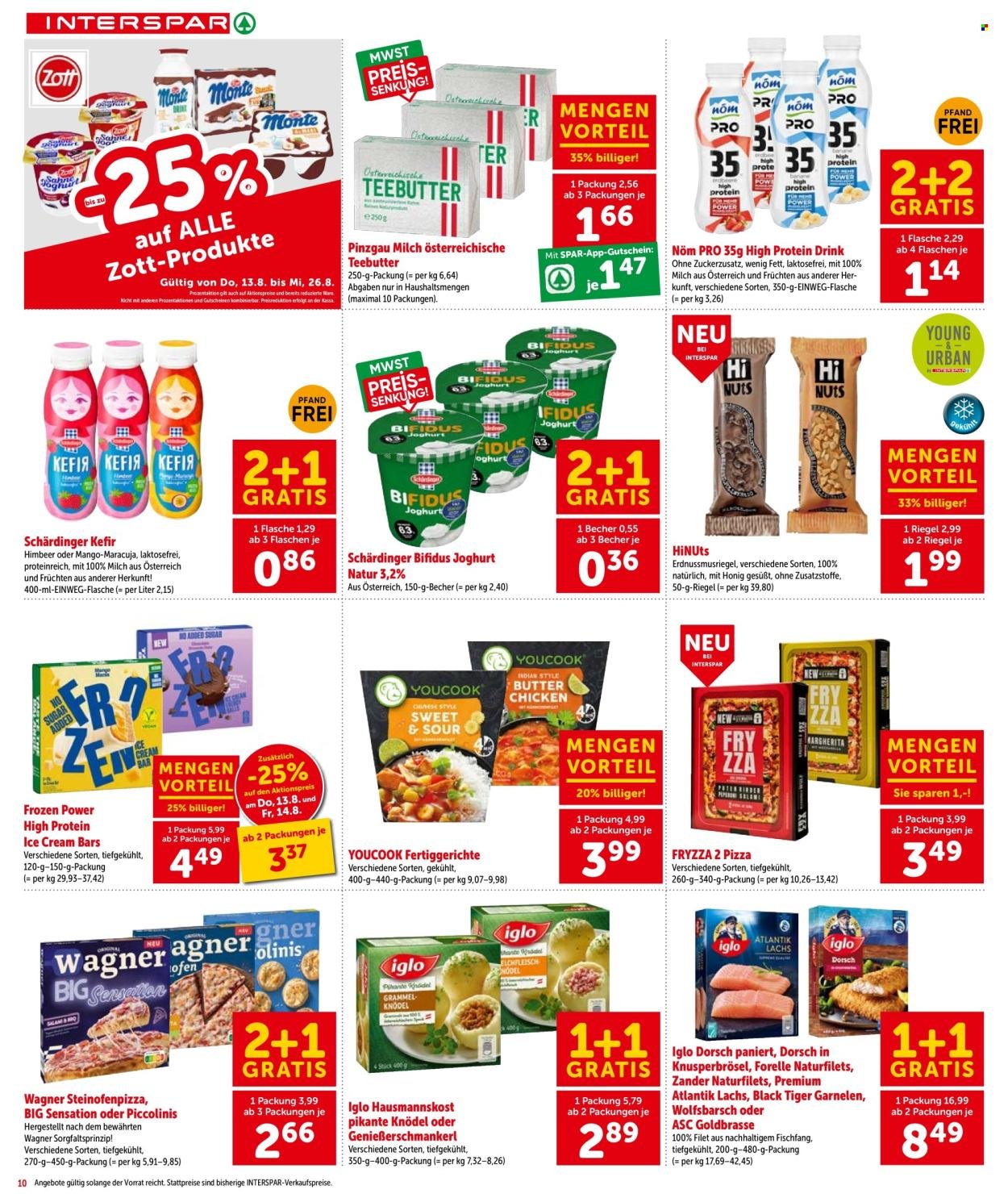 INTERSPAR Flugblatt - Ab Donnerstag, 13.8.2026