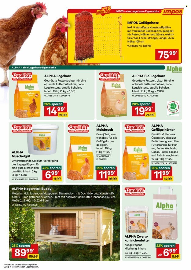 LAGERHAUS Flugblatt - Ab Montag, 17.8.2026