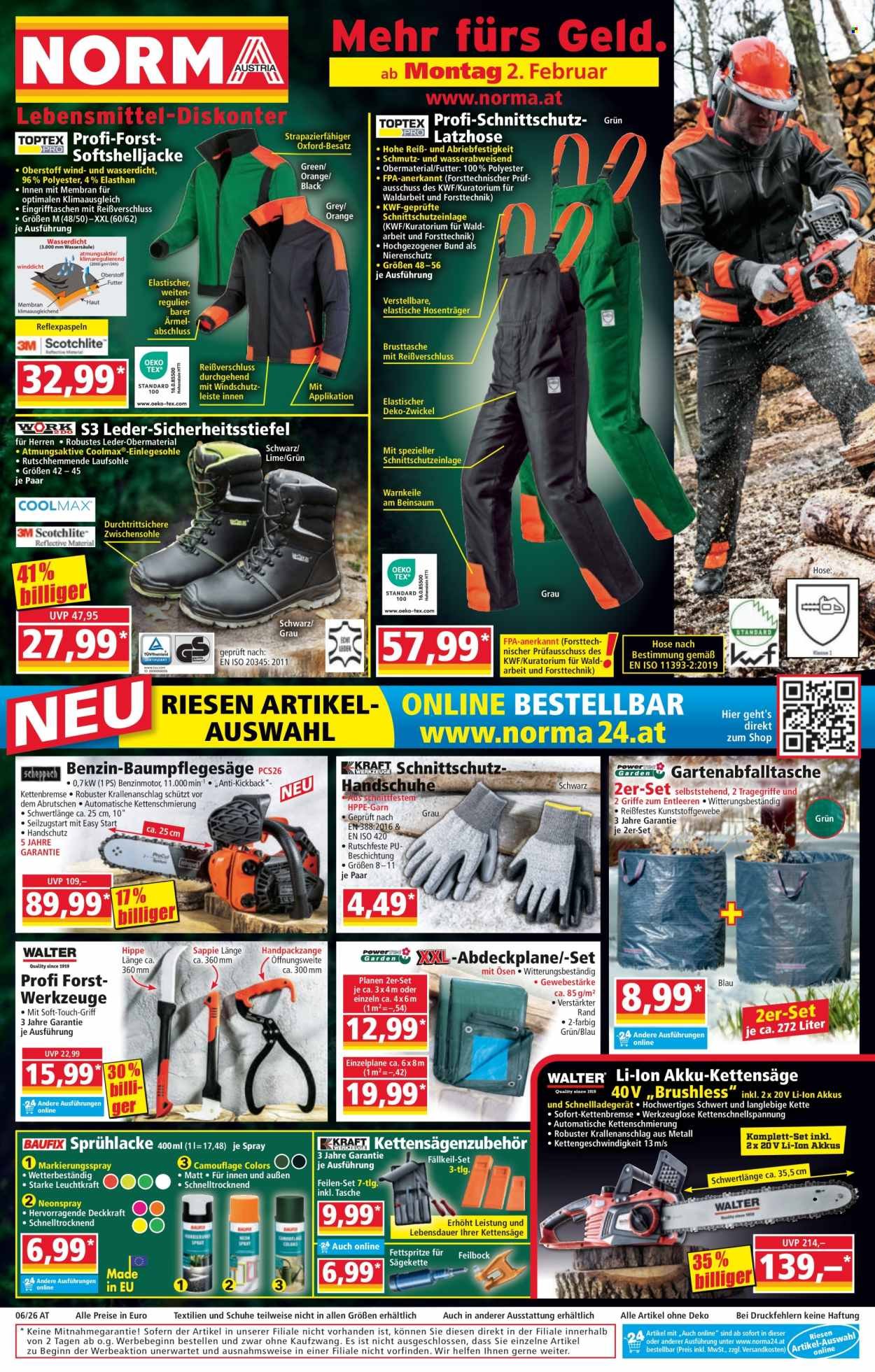 NORMA Flugblatt - Ab Montag, 2.2.2026
