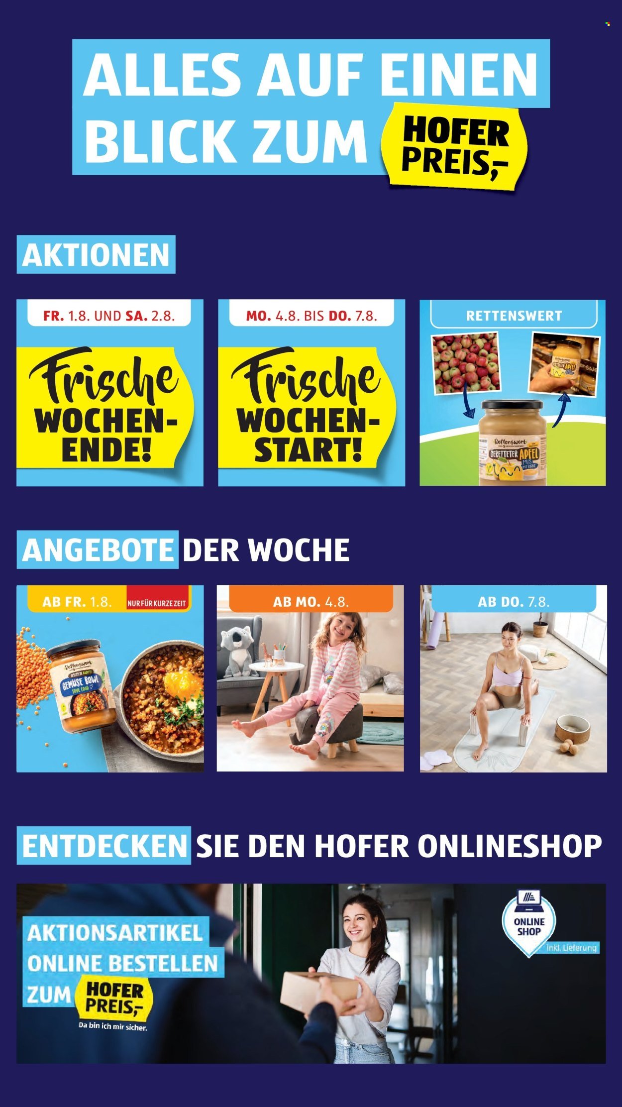 HOFER Flugblatt - Ab Freitag, 1.8.2025 (2025-08-01 - 2025-08-07)