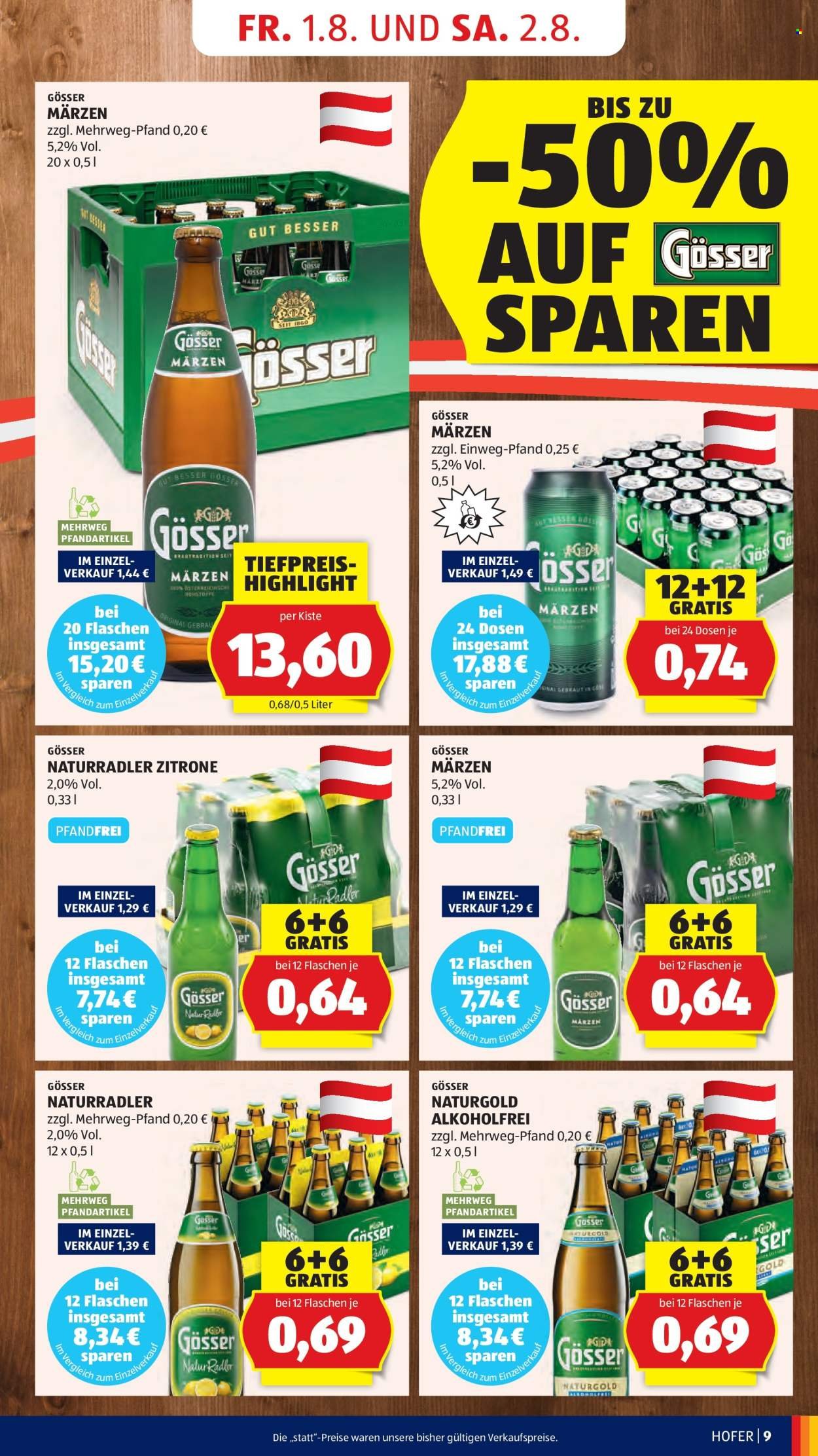 HOFER Flugblatt - Ab Freitag, 1.8.2025 (2025-08-01 - 2025-08-07)