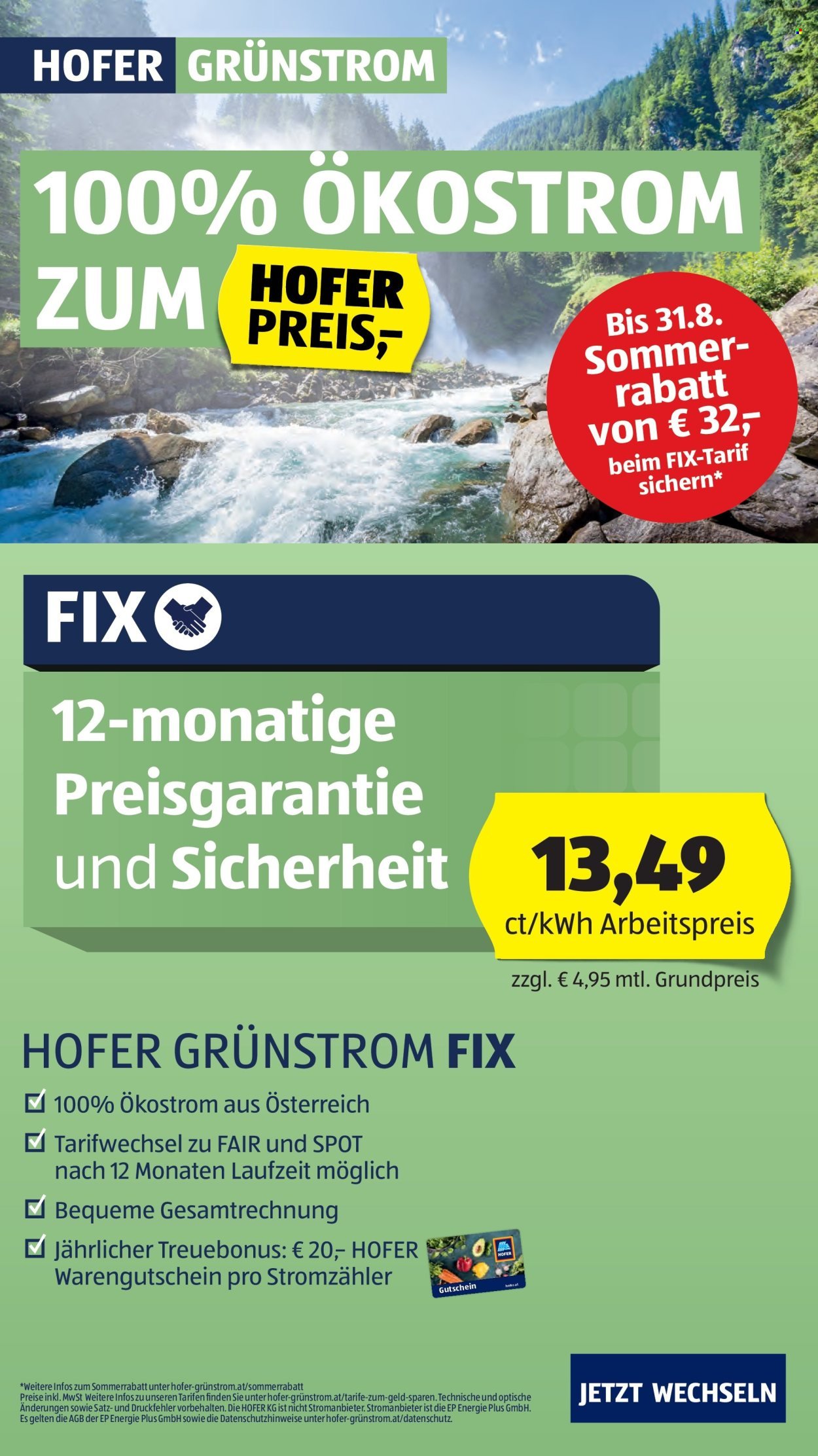 HOFER Flugblatt - Ab Freitag, 1.8.2025 (2025-08-01 - 2025-08-07)