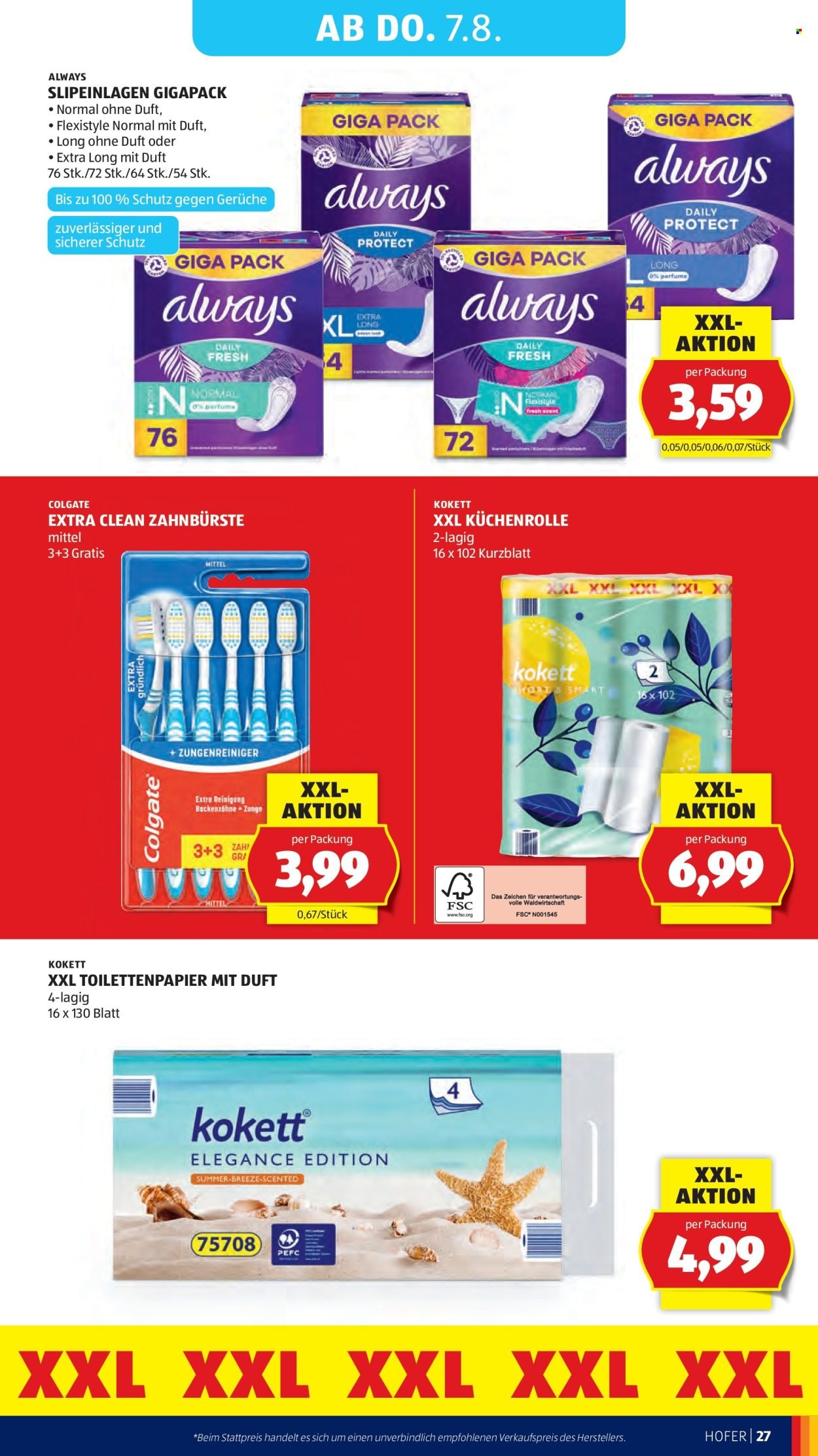 HOFER Flugblatt - Ab Freitag, 1.8.2025 (2025-08-01 - 2025-08-07)