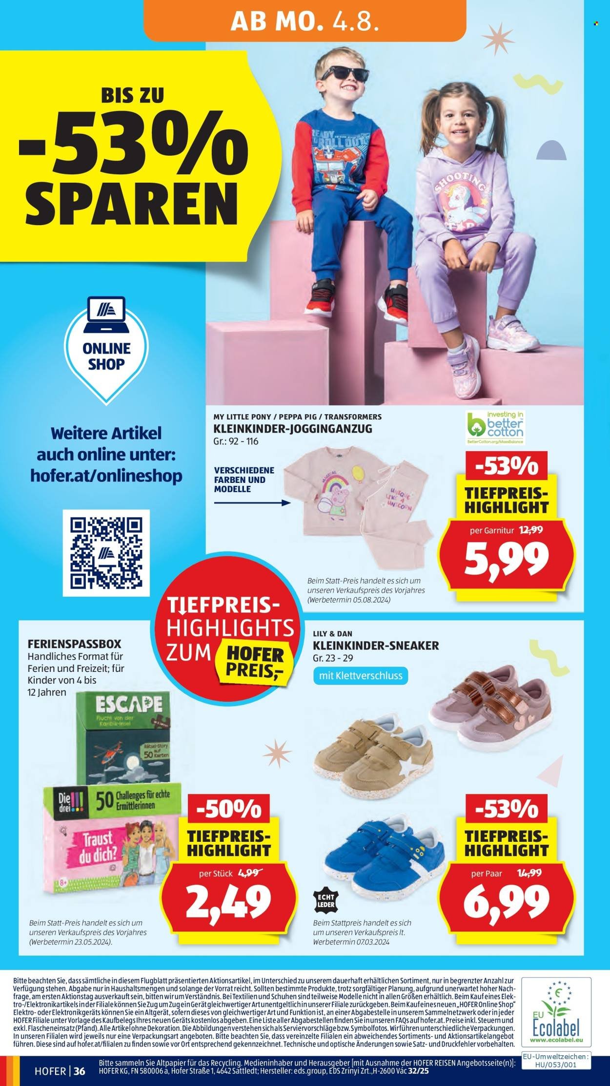 HOFER Flugblatt - Ab Freitag, 1.8.2025 (2025-08-01 - 2025-08-07)