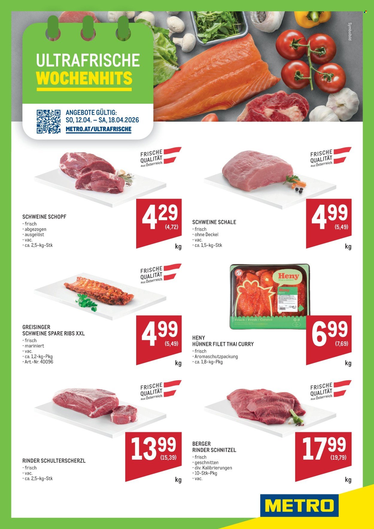 METRO Flugblatt - Ultrafrische Wochenhits