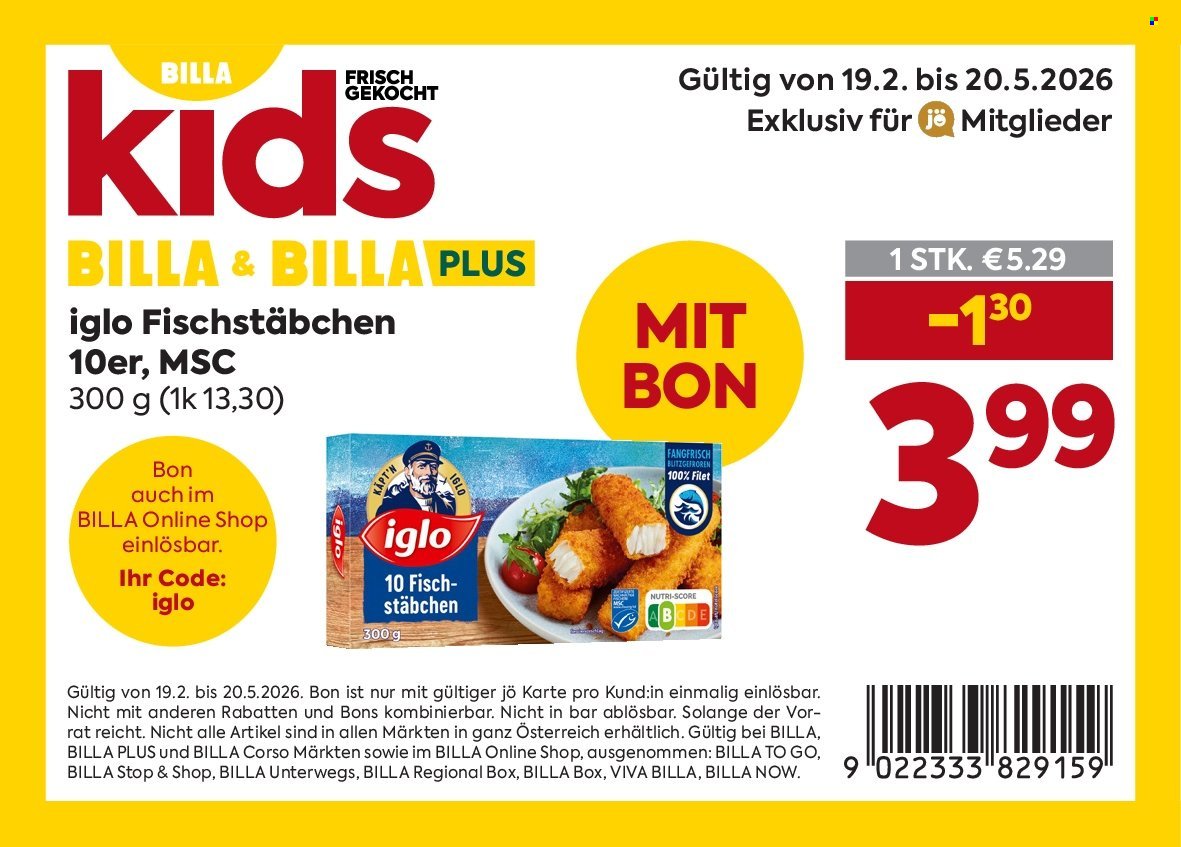 BILLA Flugblatt - Ab Donnerstag, 19.2.2026
