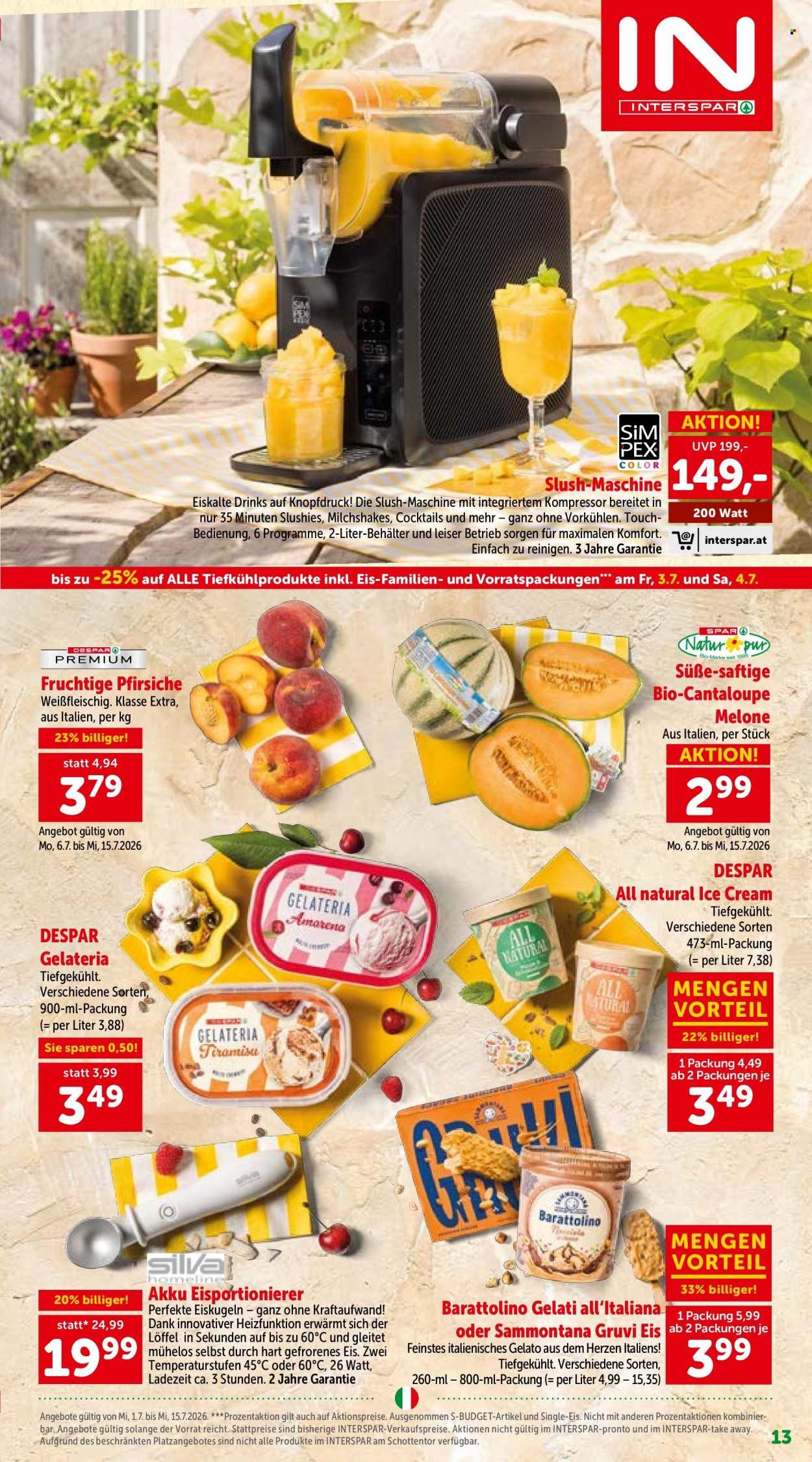 INTERSPAR Flugblatt - Sonderfolder Italien