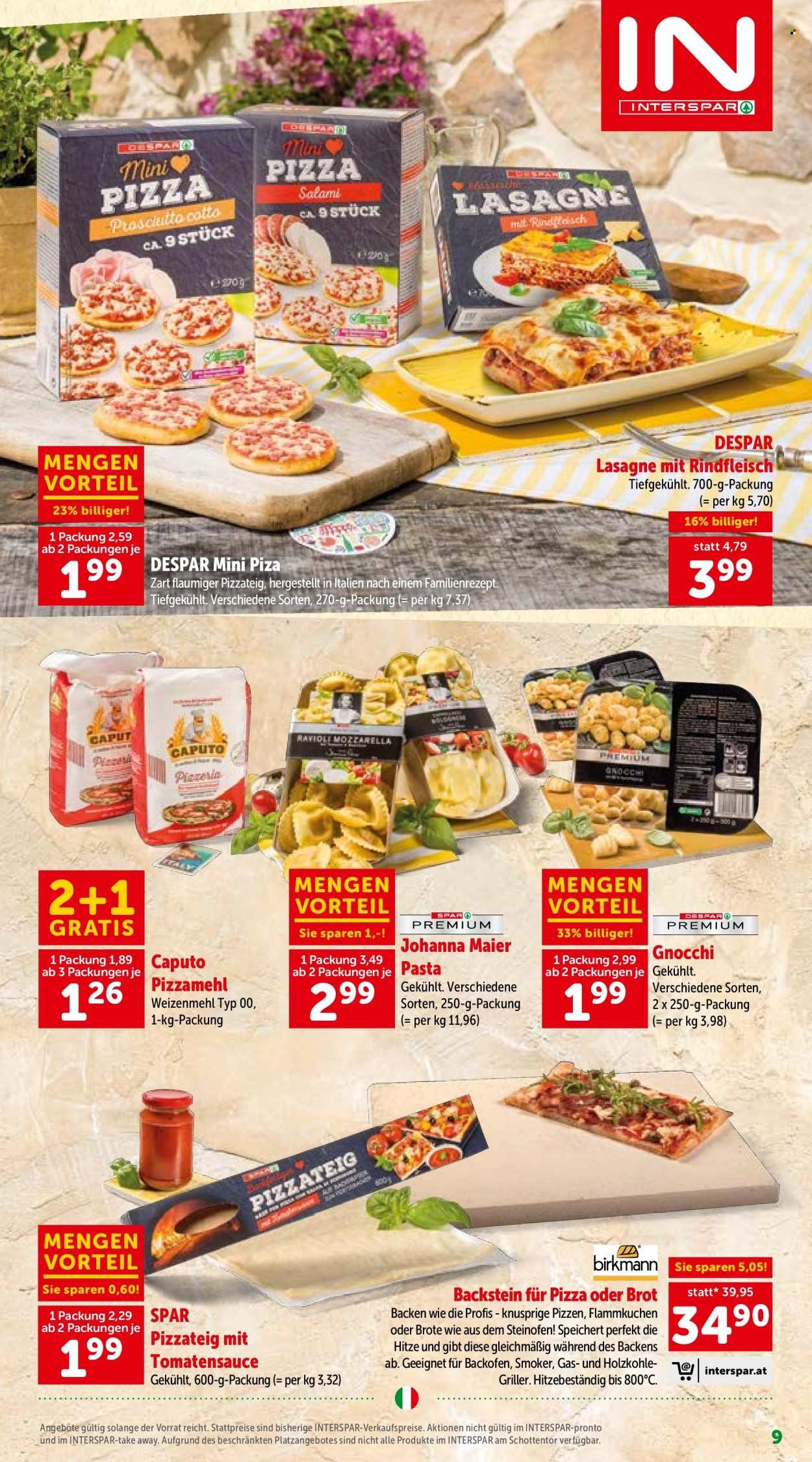 INTERSPAR Flugblatt - Sonderfolder Italien