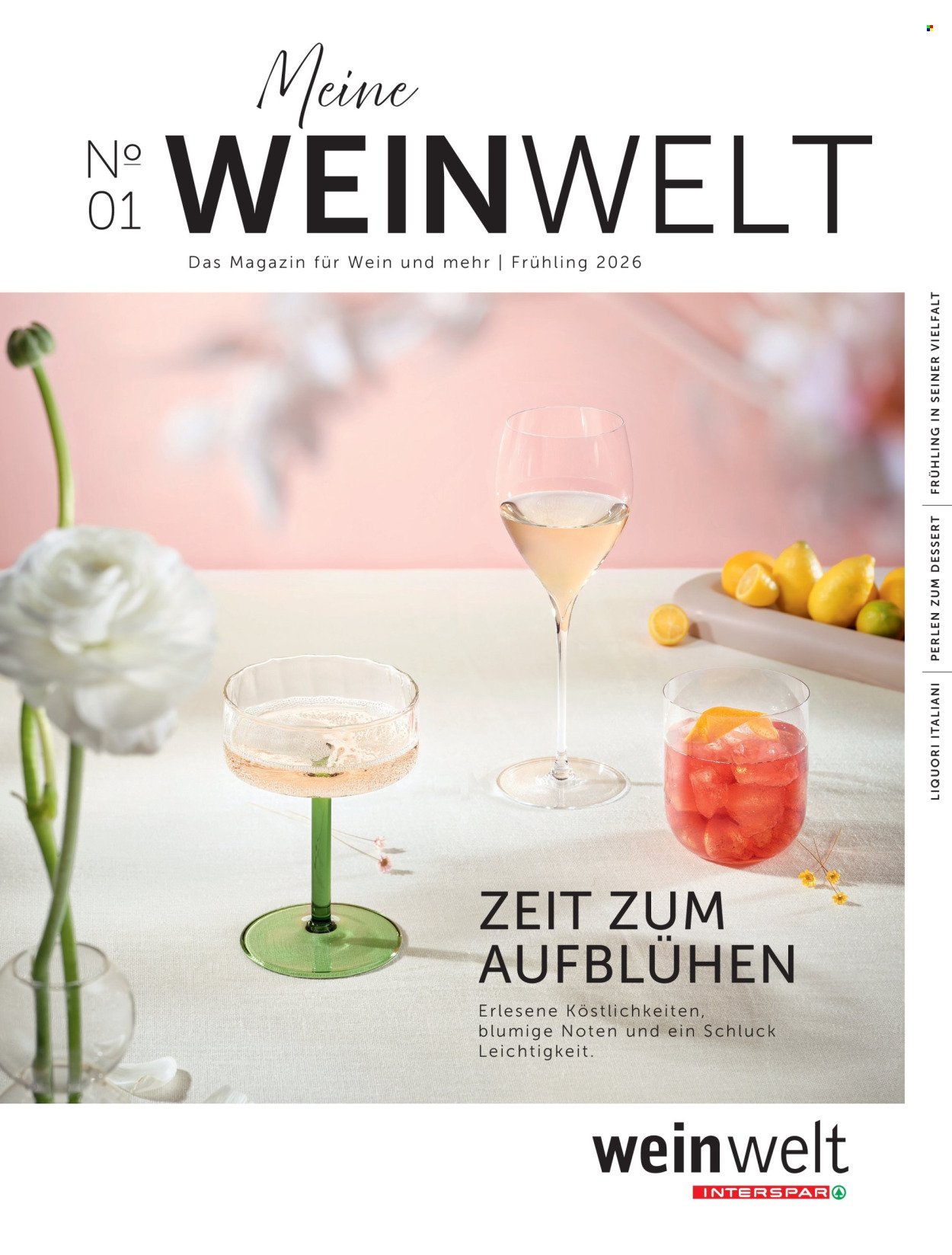INTERSPAR Flugblatt - Weinwelt Magazin Fruhling (2026-03-05 - 2026-06-10) | 1