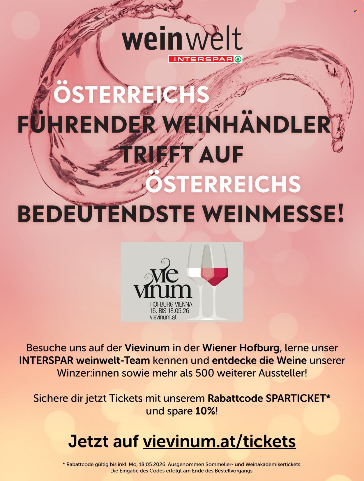 INTERSPAR Flugblatt - Weinwelt Magazin Fruhling (2026-03-05 - 2026-06-10) | 2
