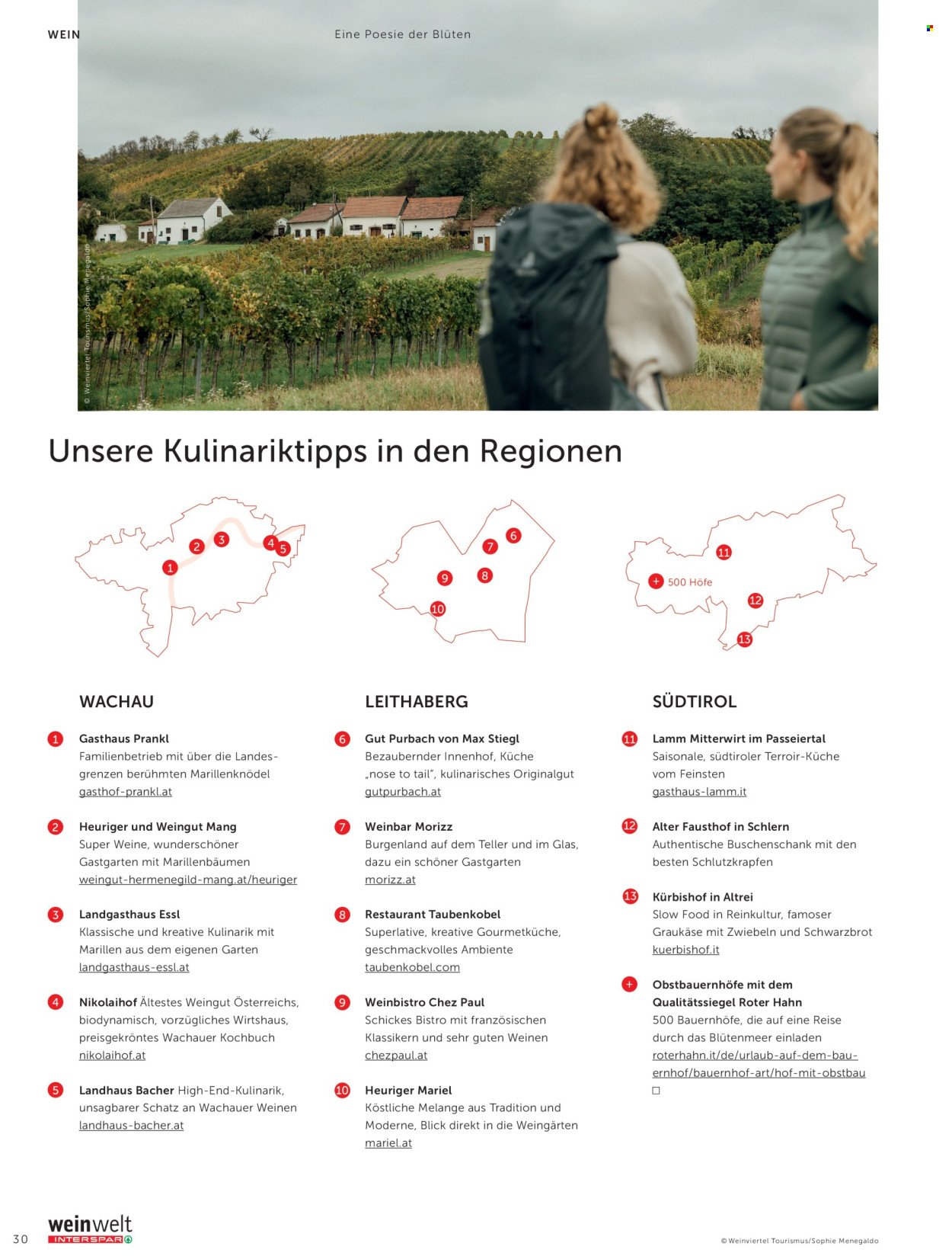 INTERSPAR Flugblatt - Weinwelt Magazin Fruhling (2026-03-05 - 2026-06-10) | 30