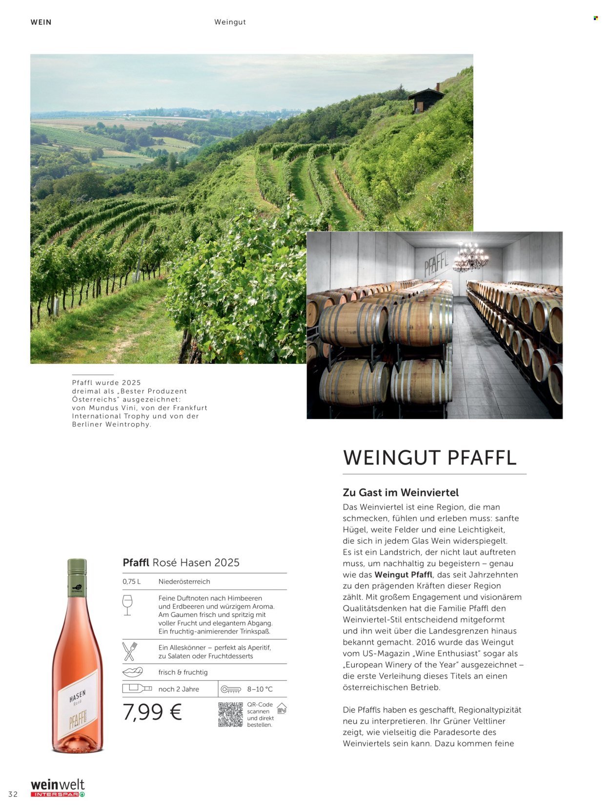INTERSPAR Flugblatt - Weinwelt Magazin Fruhling (2026-03-05 - 2026-06-10) | 32