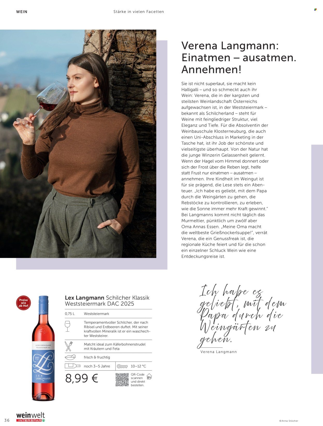 INTERSPAR Flugblatt - Weinwelt Magazin Fruhling (2026-03-05 - 2026-06-10) | 36