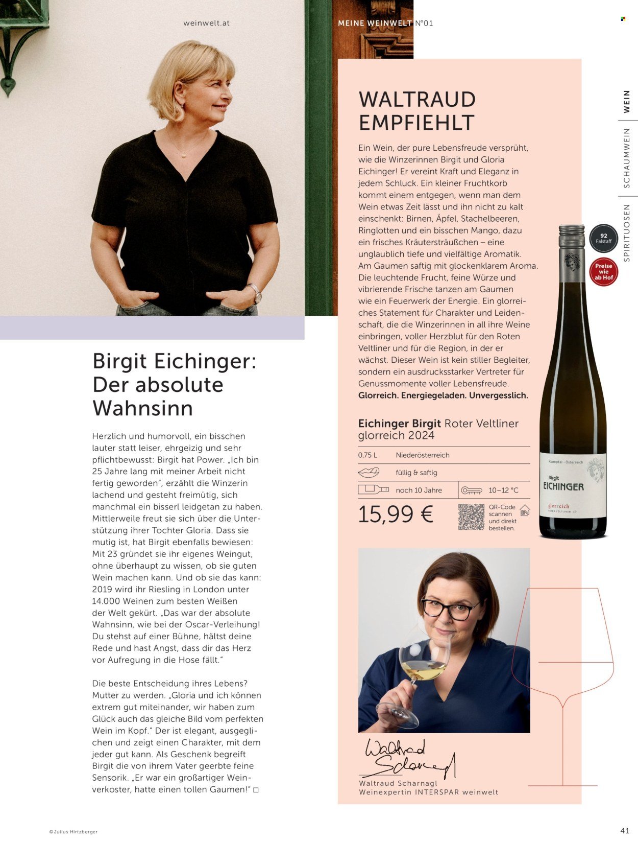 INTERSPAR Flugblatt - Weinwelt Magazin Fruhling (2026-03-05 - 2026-06-10) | 41