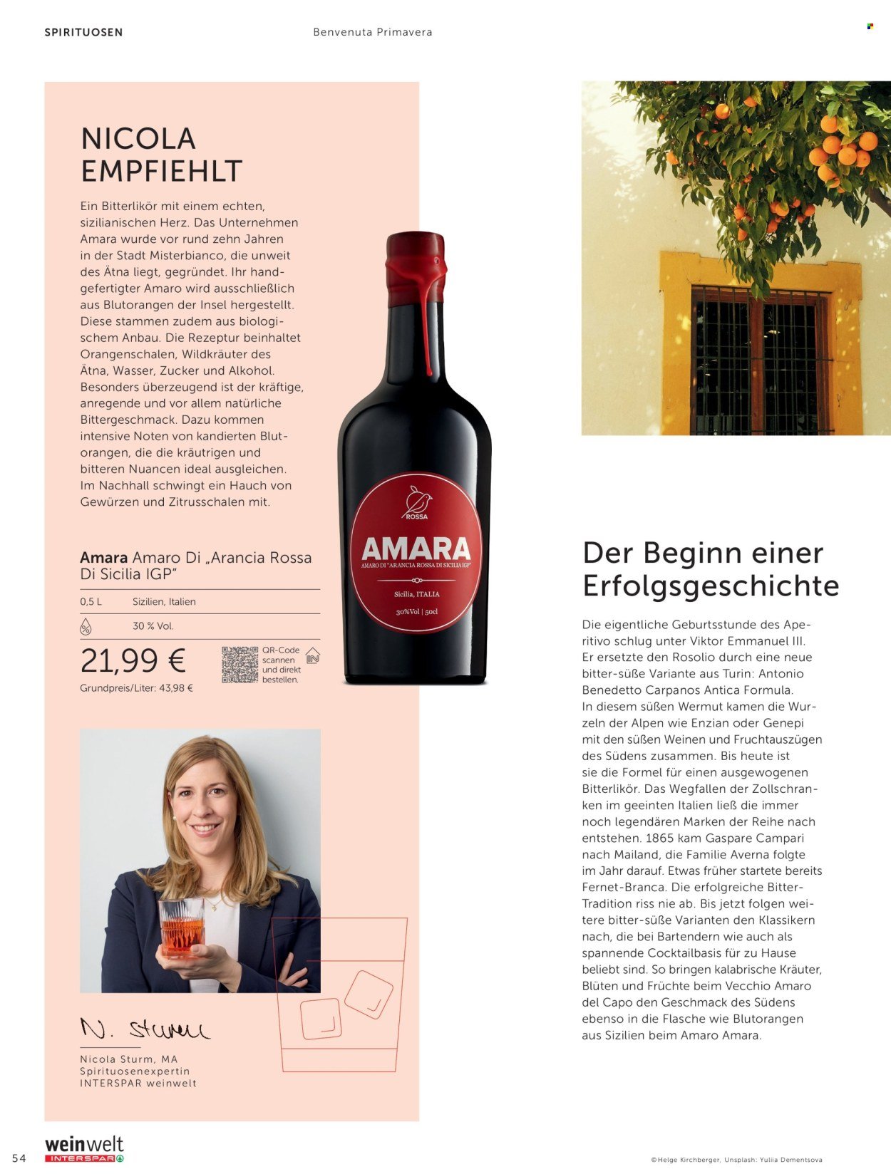 INTERSPAR Flugblatt - Weinwelt Magazin Fruhling (2026-03-05 - 2026-06-10) | 54