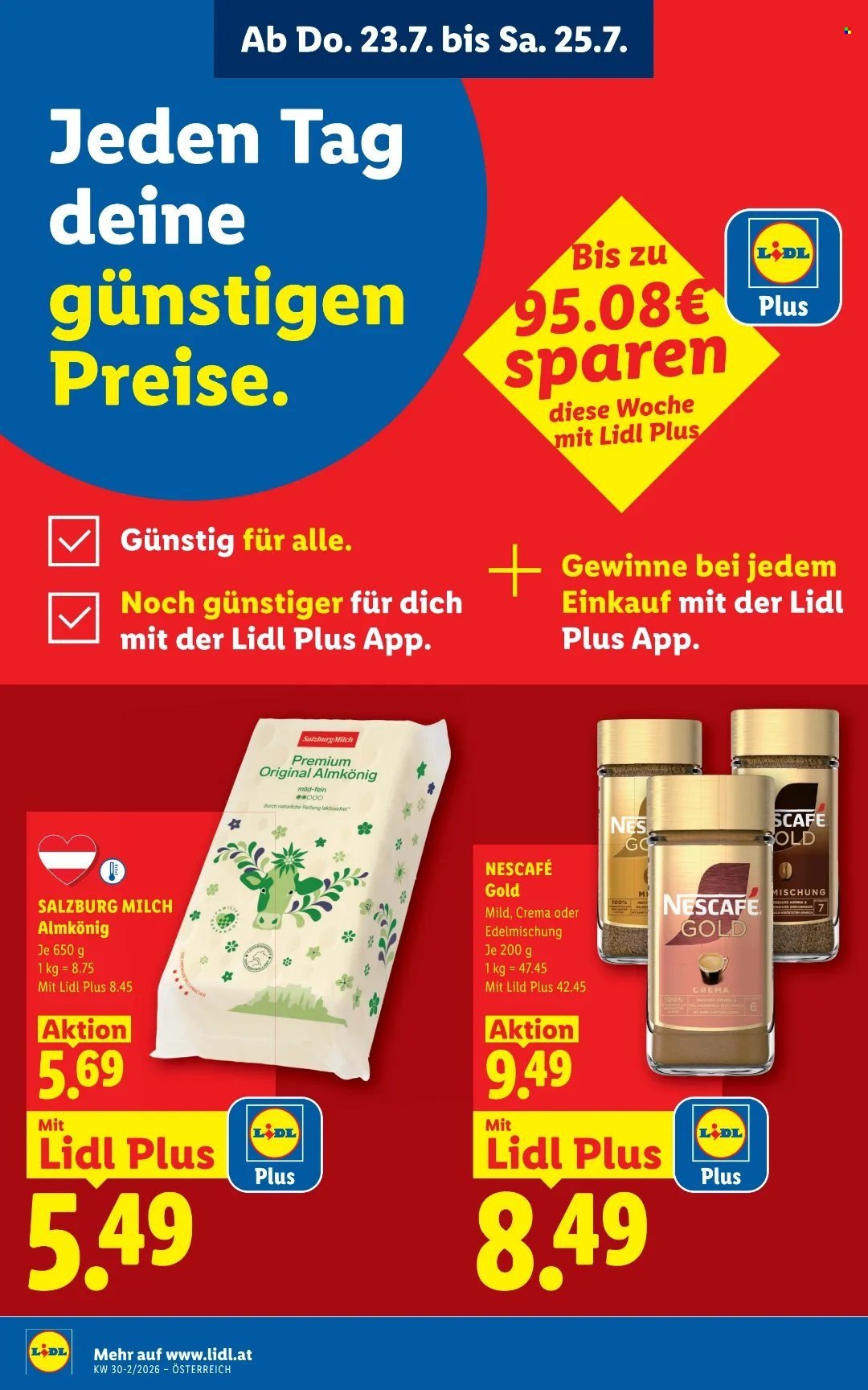 LIDL Flugblatt - Ab Donnerstag, 23.7.2026