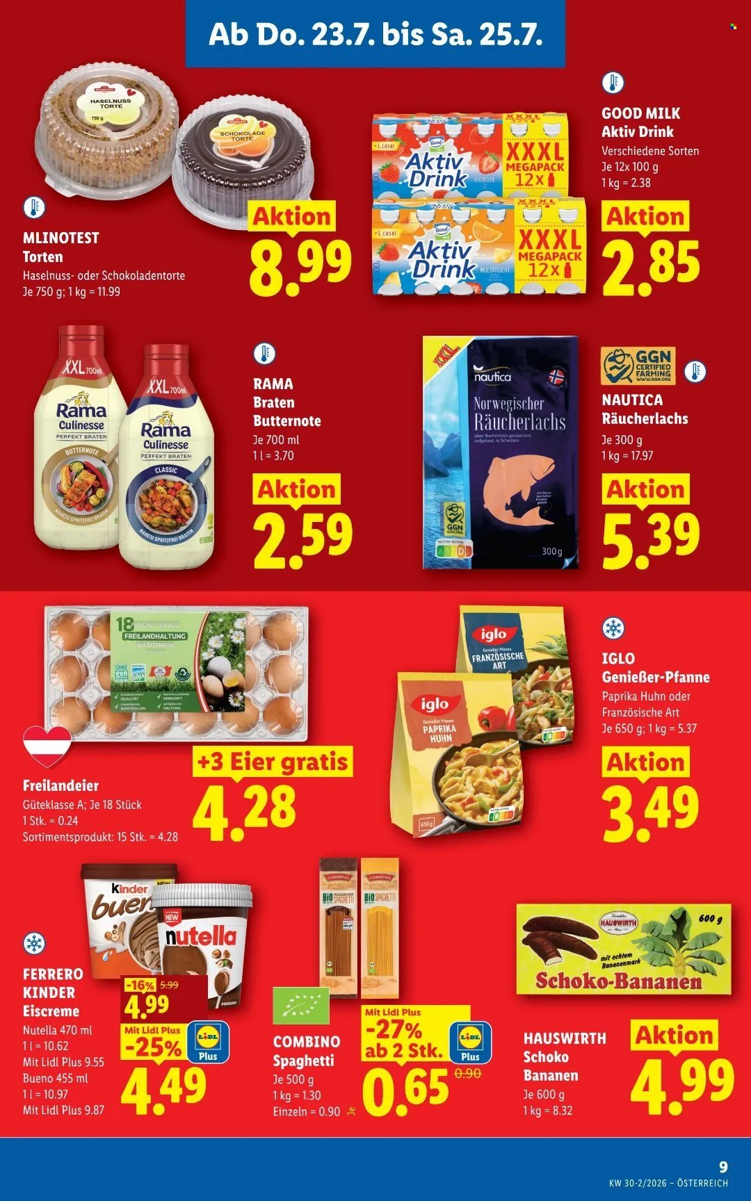 LIDL Flugblatt - Ab Donnerstag, 23.7.2026