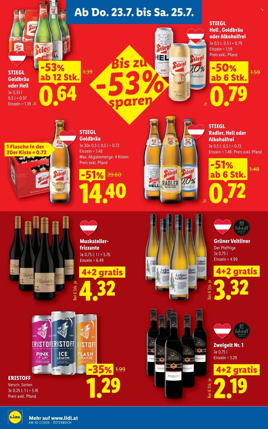 LIDL Flugblatt - Ab Donnerstag, 23.7.2026