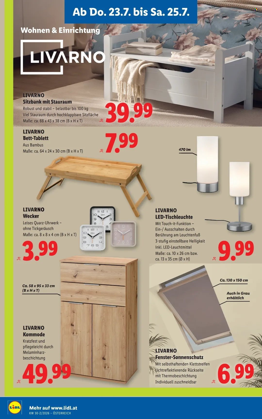 LIDL Flugblatt - Ab Donnerstag, 23.7.2026