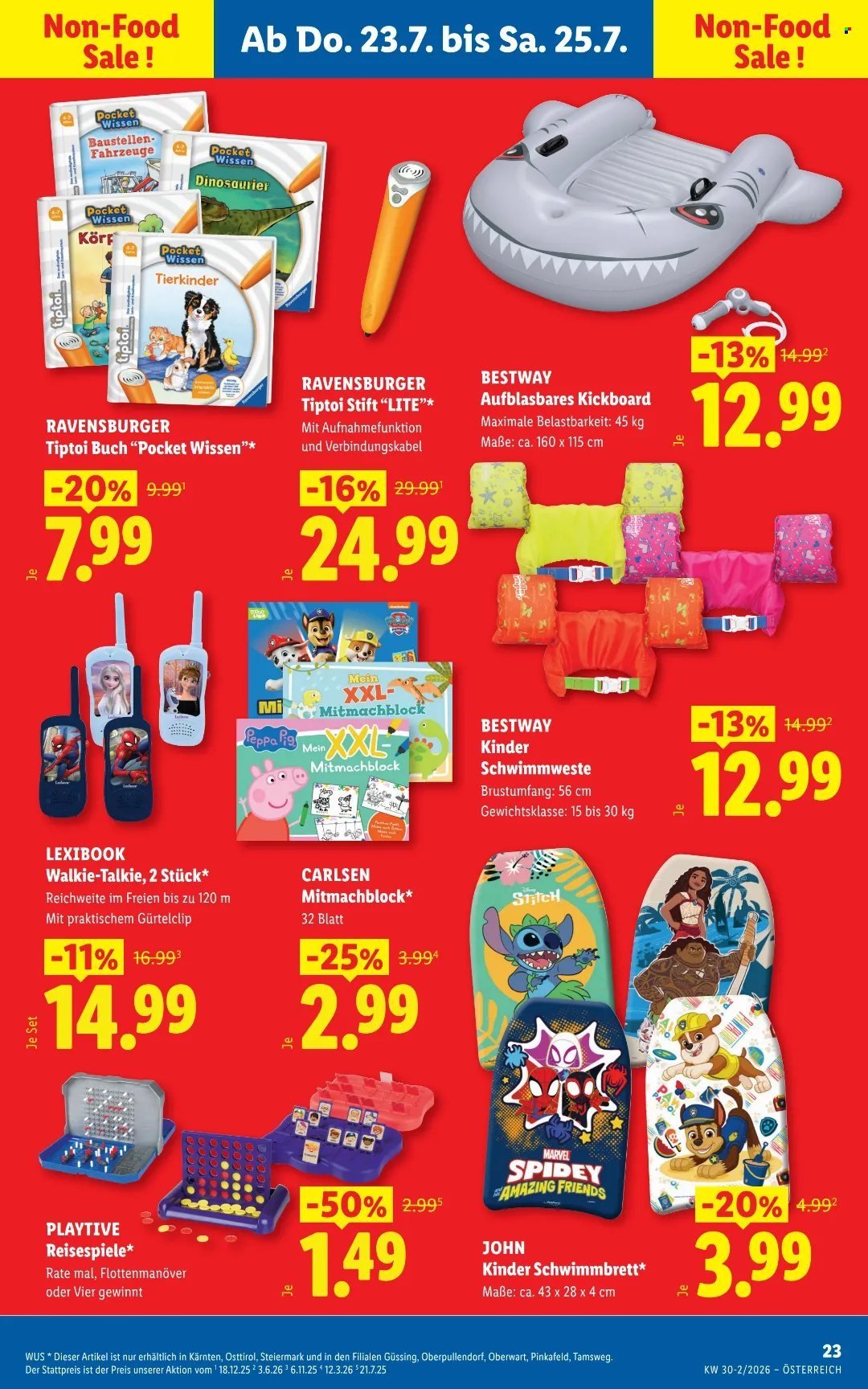 LIDL Flugblatt - Ab Donnerstag, 23.7.2026