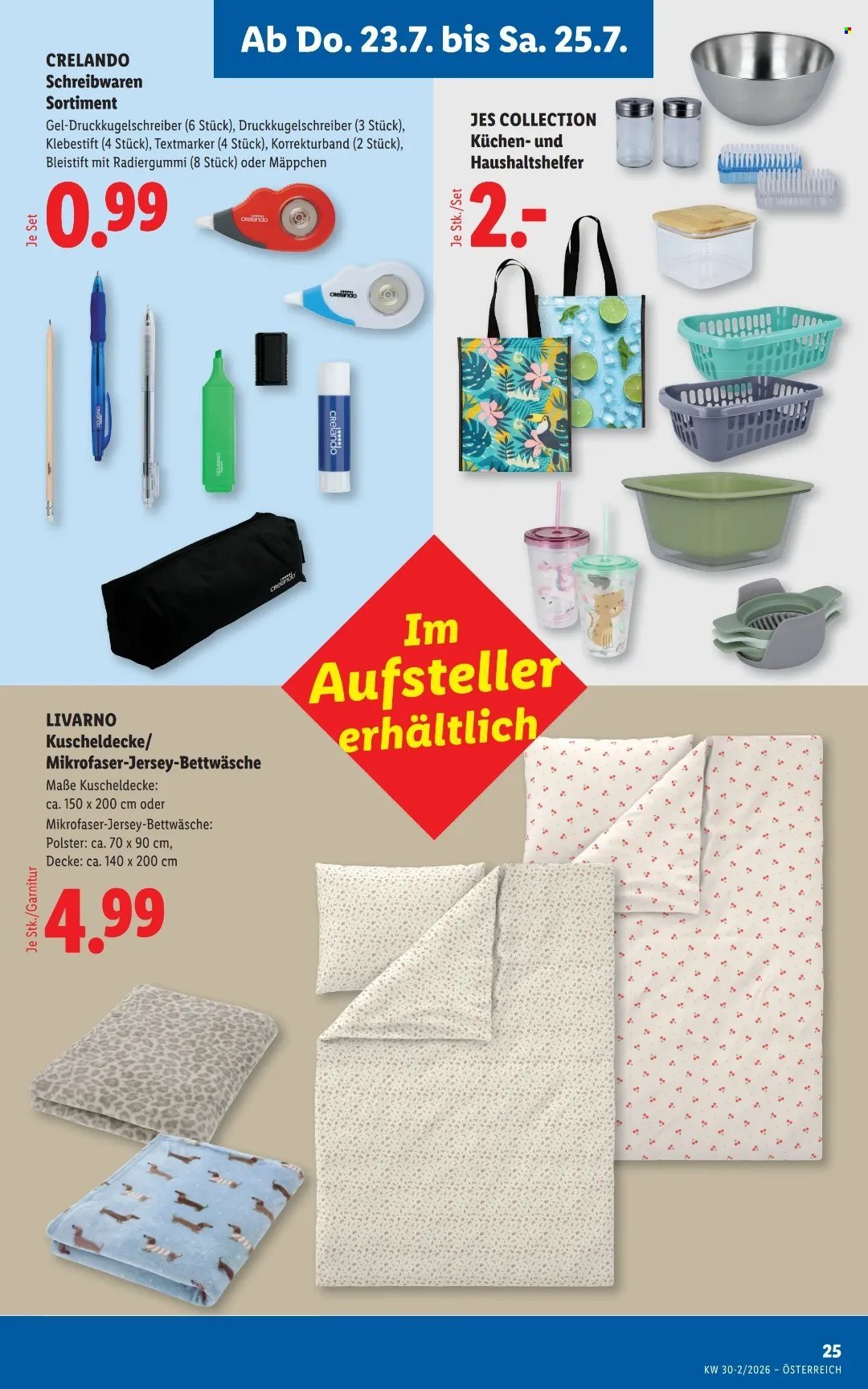 LIDL Flugblatt - Ab Donnerstag, 23.7.2026