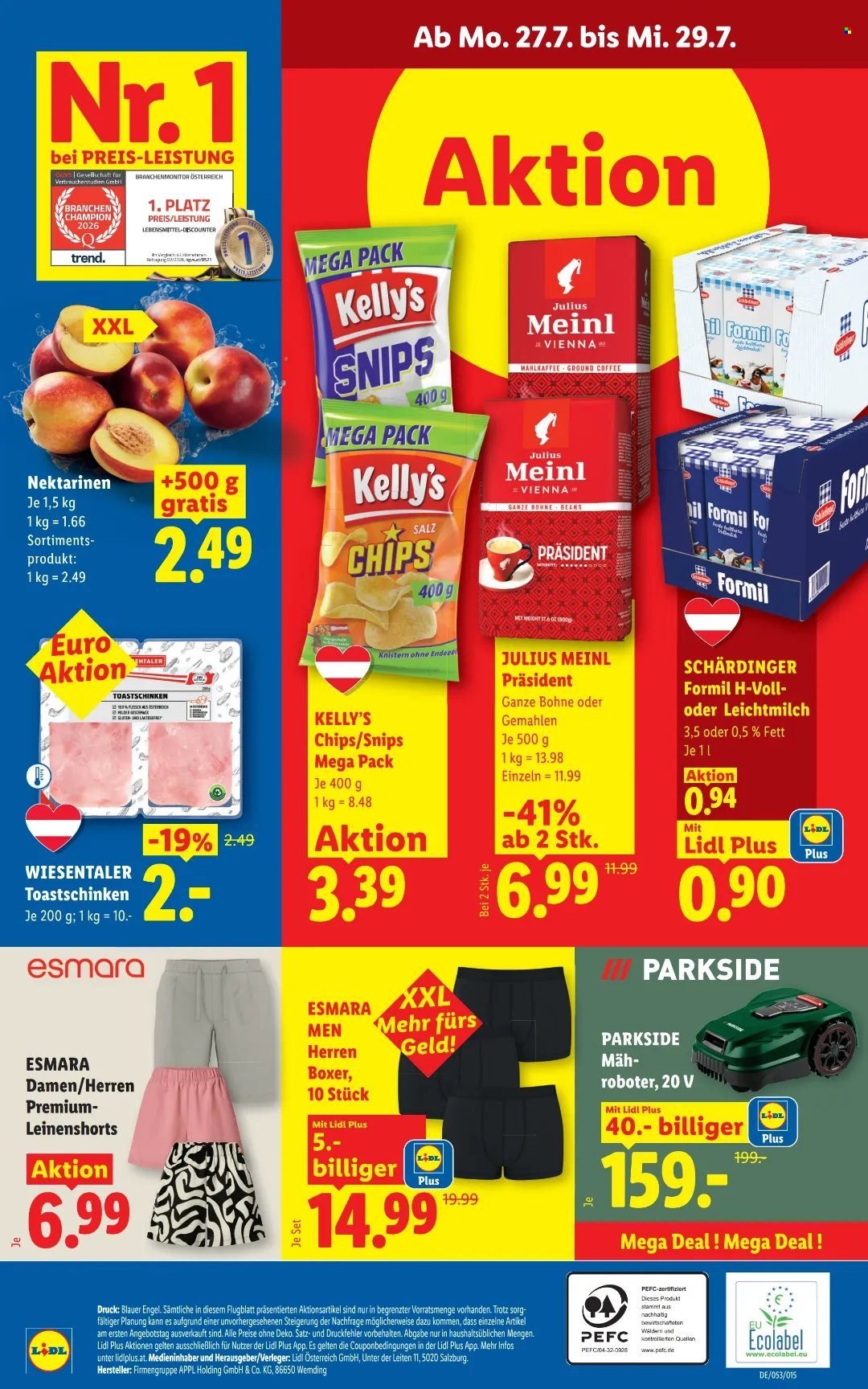 LIDL Flugblatt - Ab Donnerstag, 23.7.2026