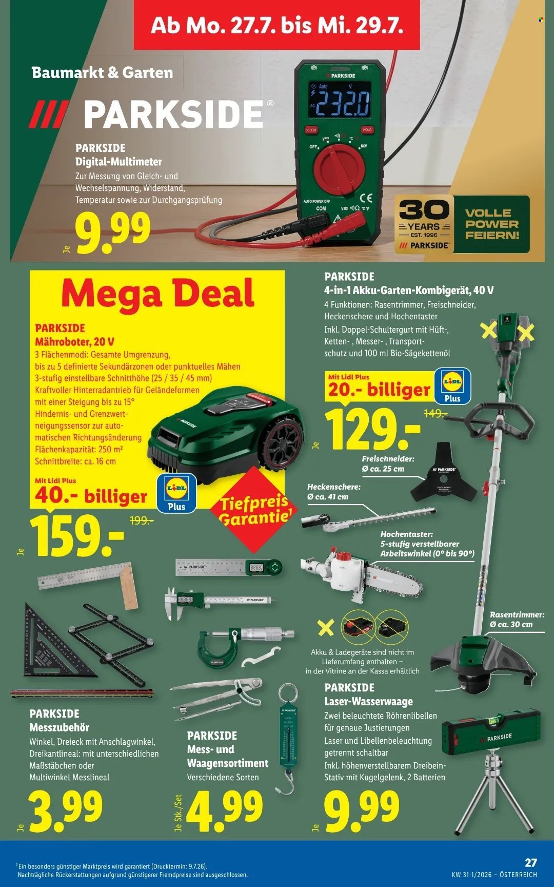 LIDL Flugblatt - Ab Donnerstag, 23.7.2026