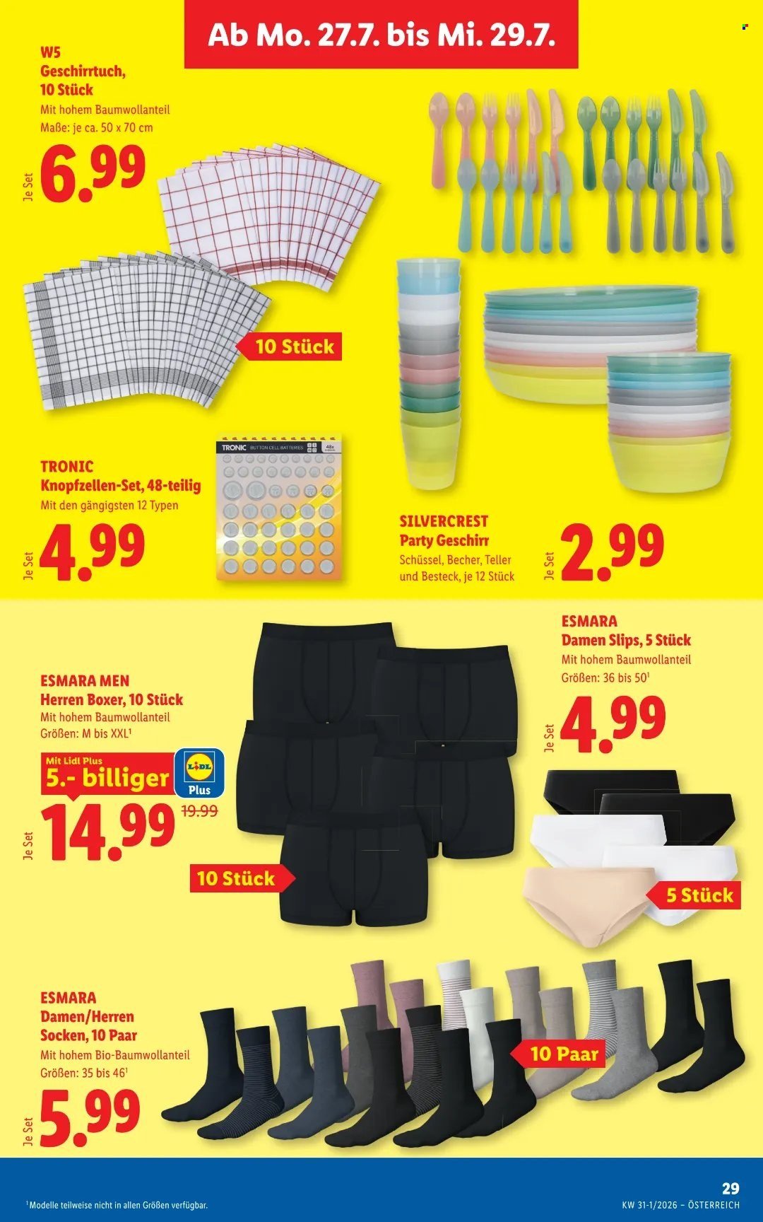 LIDL Flugblatt - Ab Donnerstag, 23.7.2026
