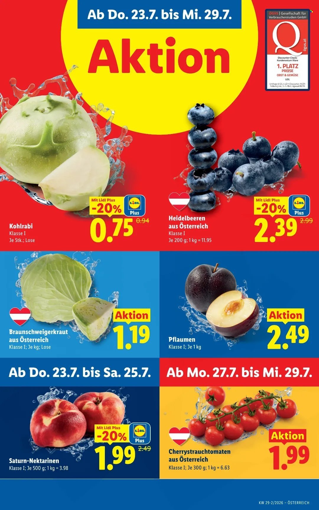 LIDL Flugblatt - Ab Donnerstag, 23.7.2026